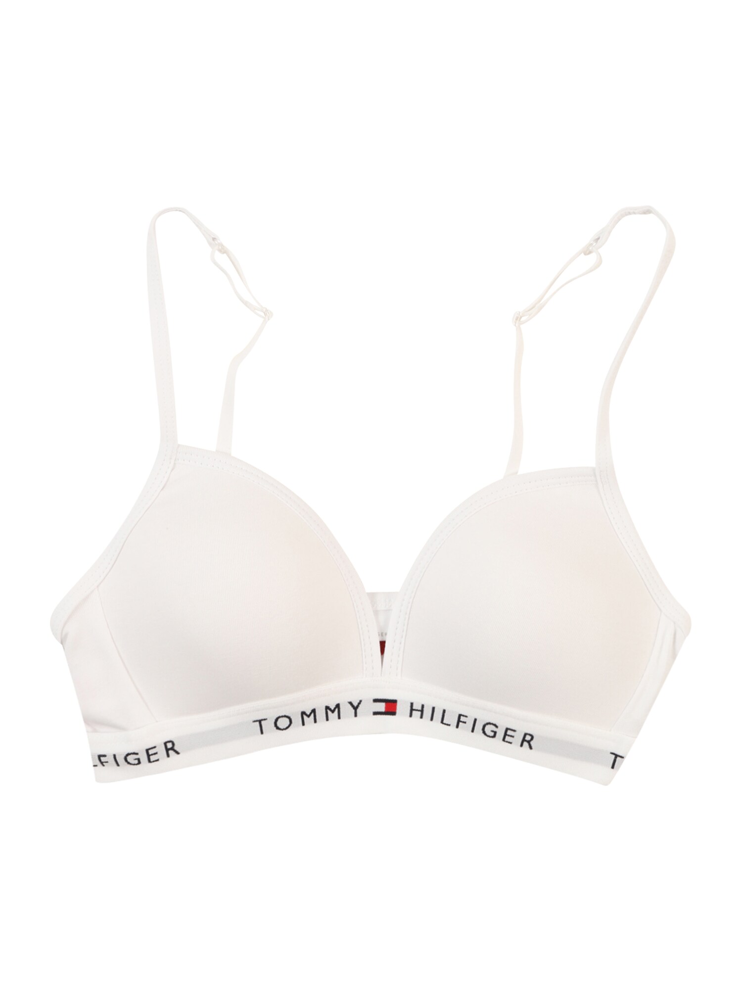 Tommy Hilfiger Underwear Sutien  roșu / negru / alb
