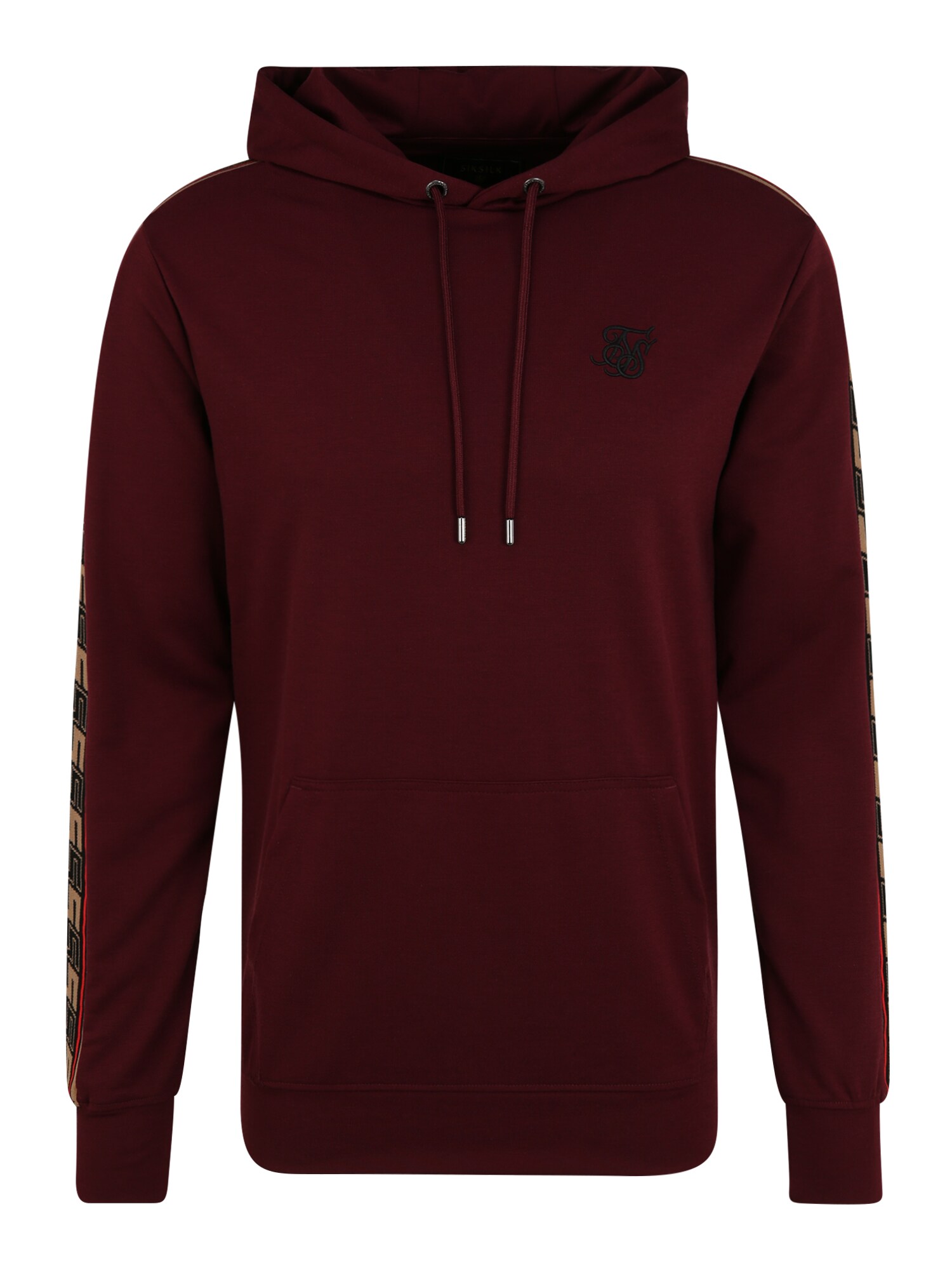 SikSilk Megztinis be užsegimo  burgundiško vyno spalva / šviesiai ruda / šviesiai raudona / juoda