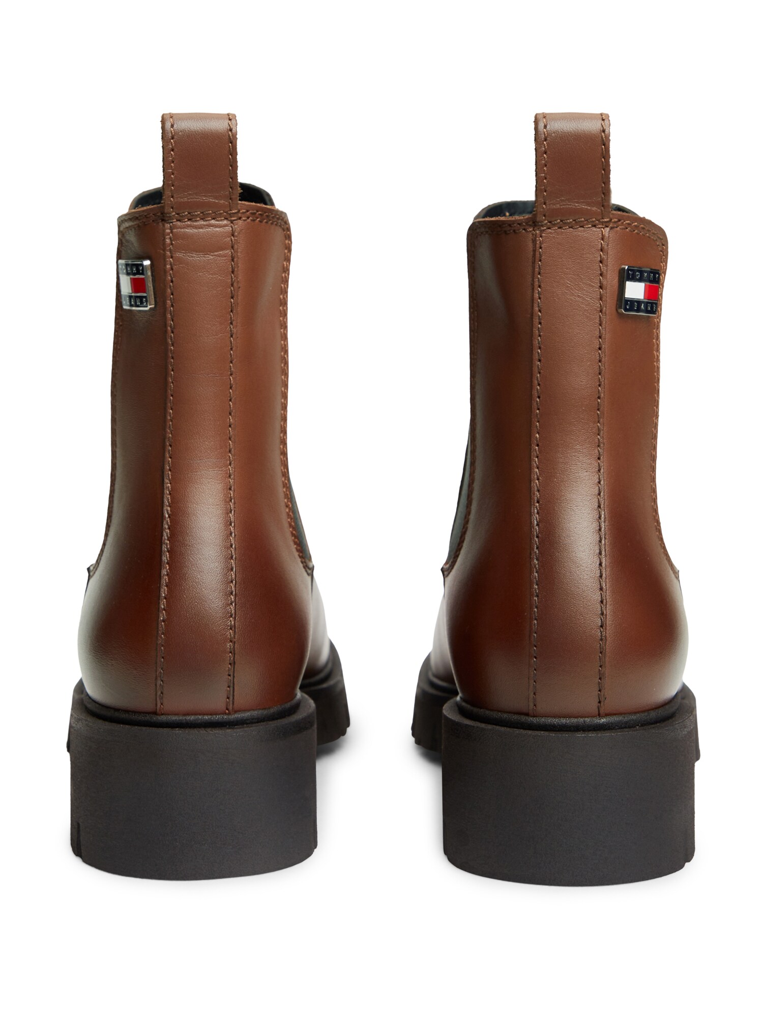Tommy Jeans Botas Chelsea  marrón / negro – imagen 4