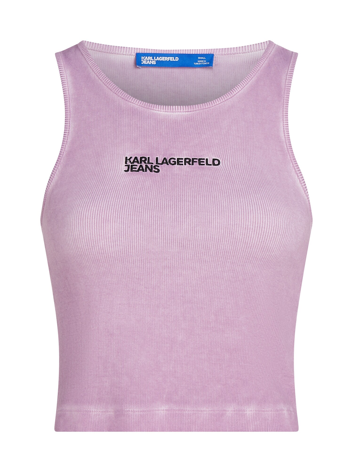 KARL LAGERFELD JEANS Top  orgona / fekete akciós termékkép 1