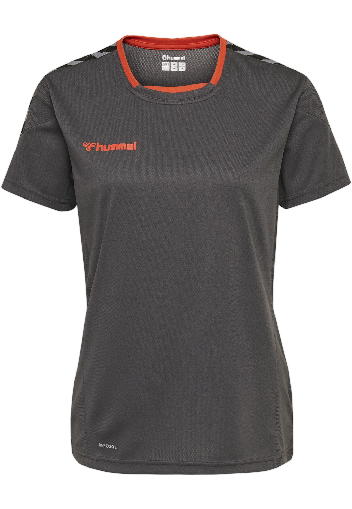 Hummel Tricot  gri închis / roșu orange