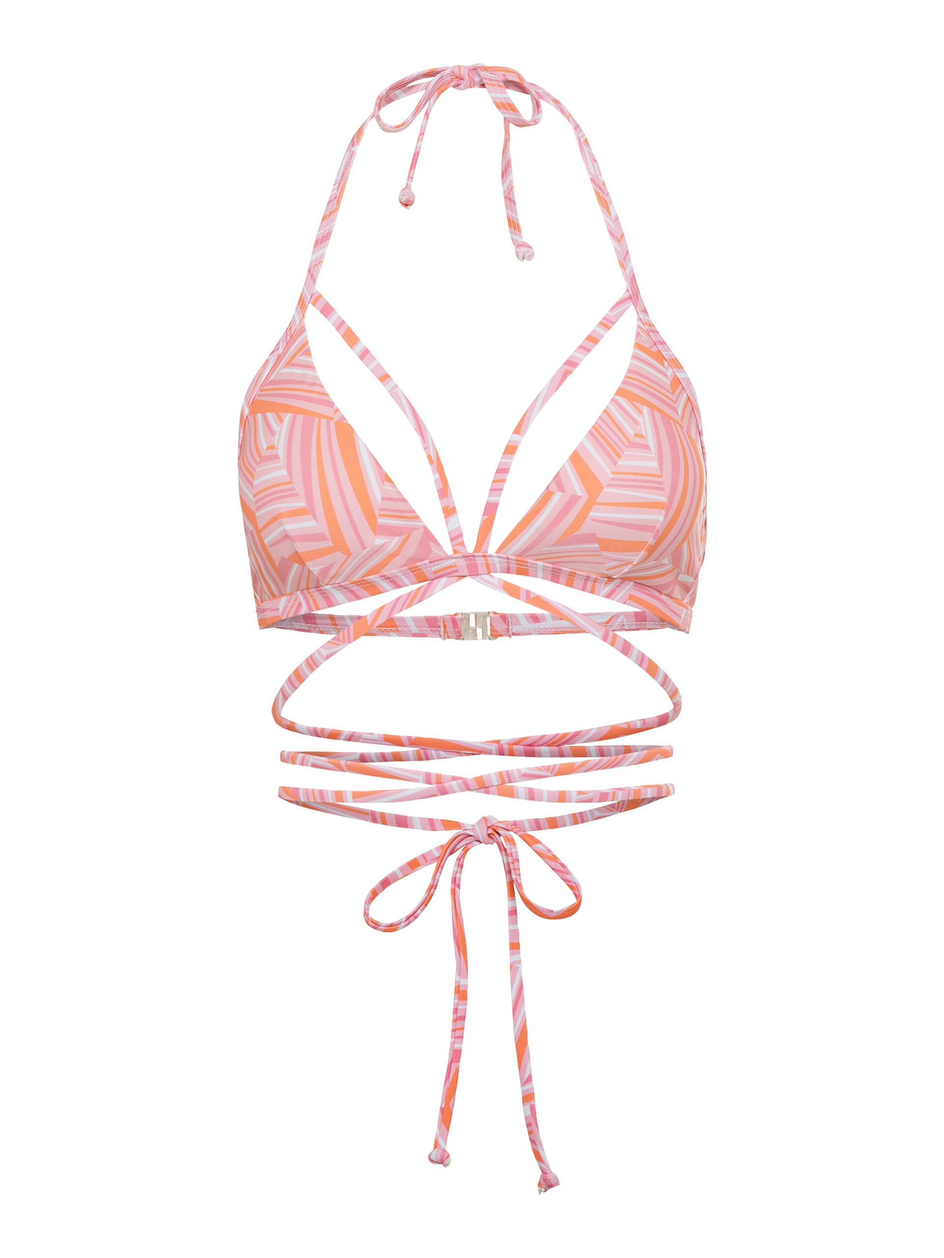 LSCN by LASCANA Bikiniöverdel 'Lisa' orange / rosa bikinis dam