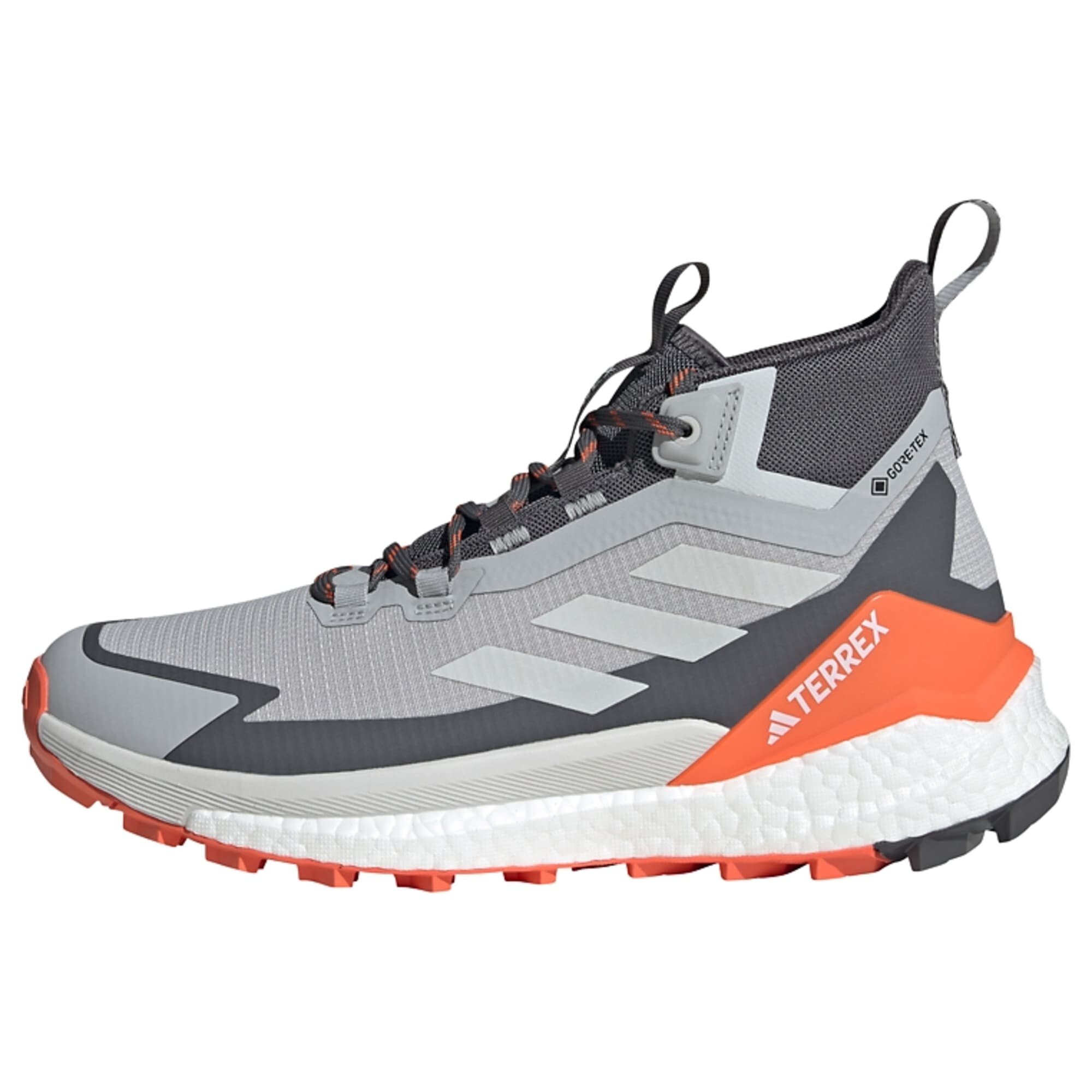 ADIDAS TERREX Nízke čižmy 'Free Hiker 2.0'  antracitová / svetlosivá / oranžová