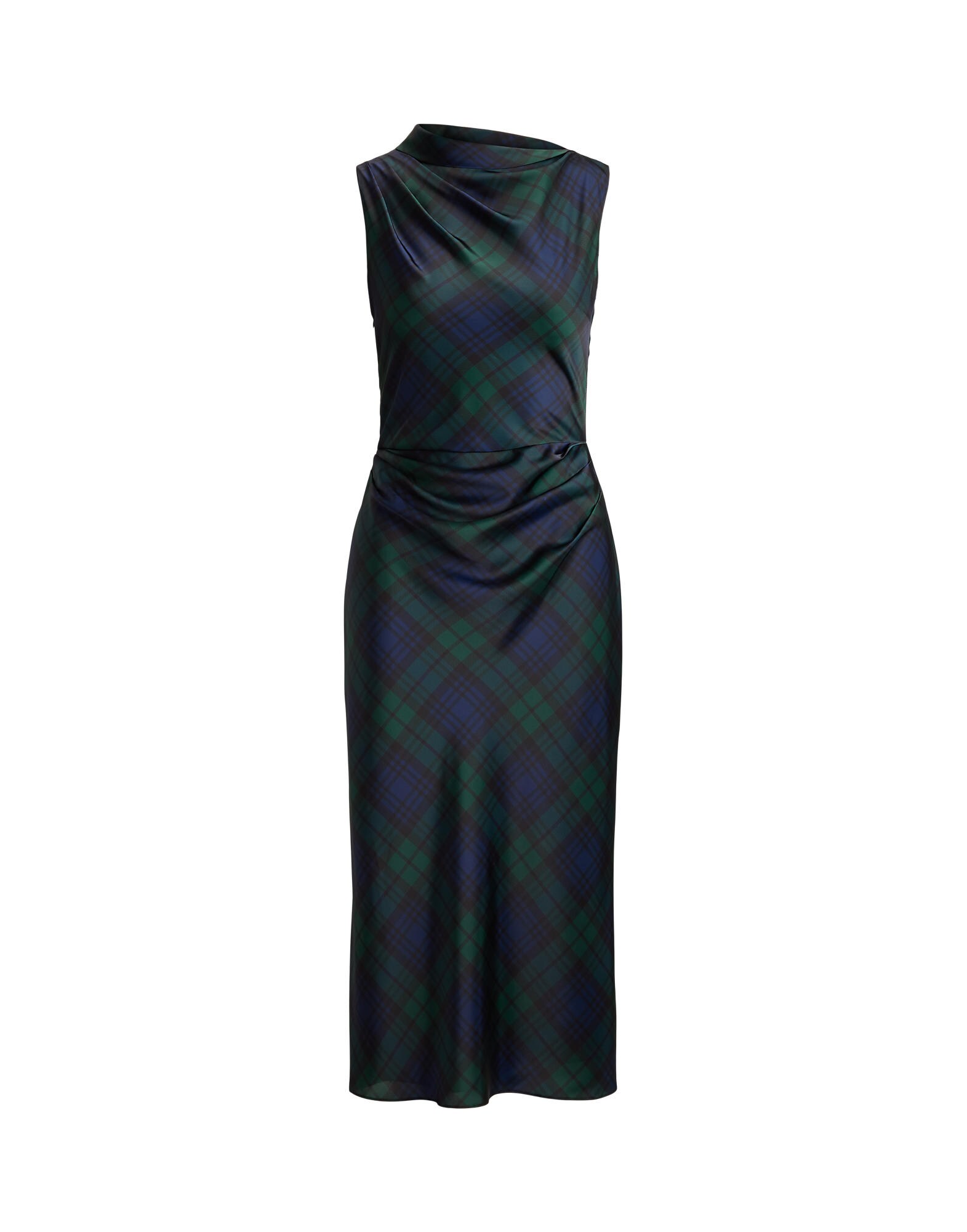 Lauren Ralph Lauren Rochie bleumarin / verde închis / negru