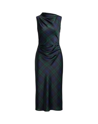 Lauren Ralph Lauren Vestido  navy / verde oscuro / negro