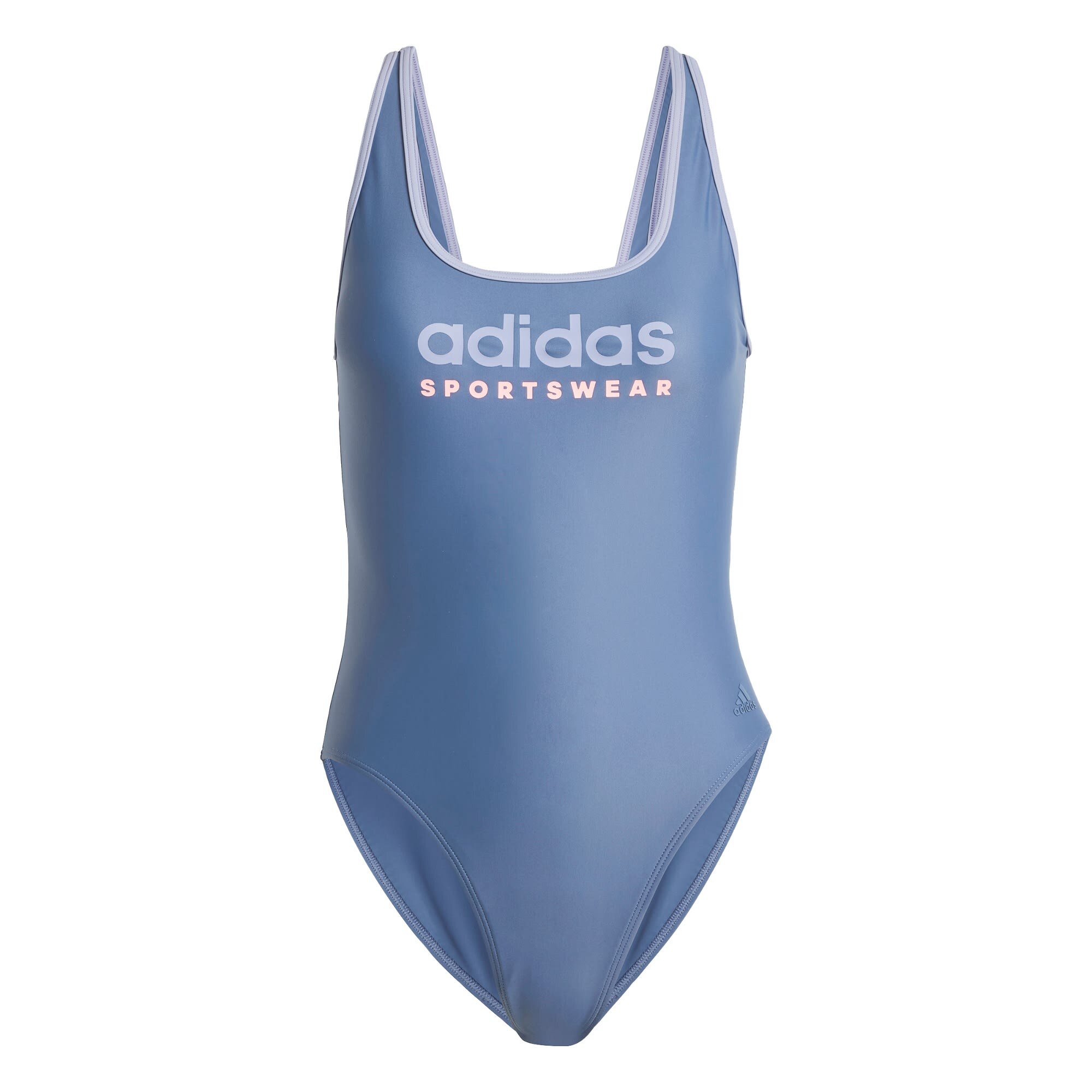 ADIDAS SPORTSWEAR Športové jednodielne plavky  opálová / pastelovo modrá / biela