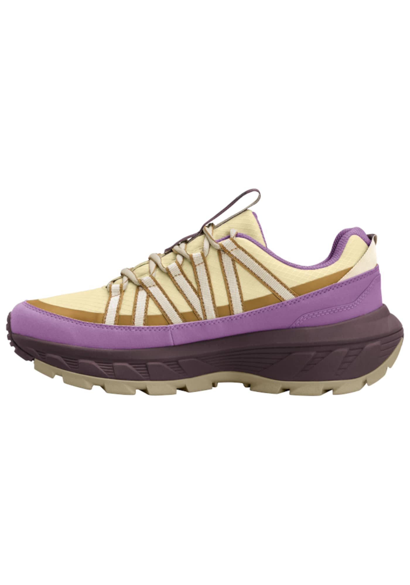 JACK WOLFSKIN Pantofi crem / mov neon / portocaliu mandarină
