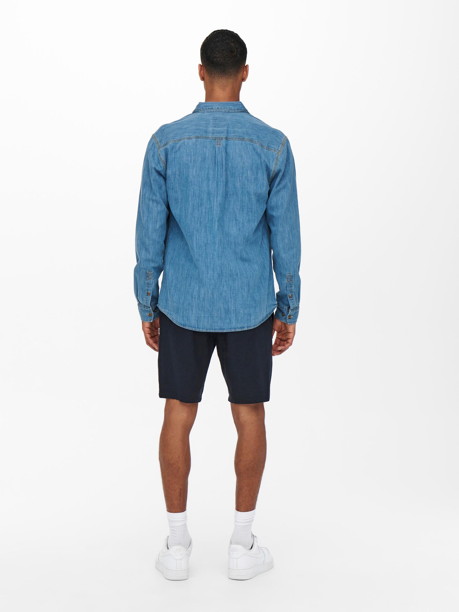 Only & Sons Nohavice 'Linus' námornícka modrá (obrázok 4)