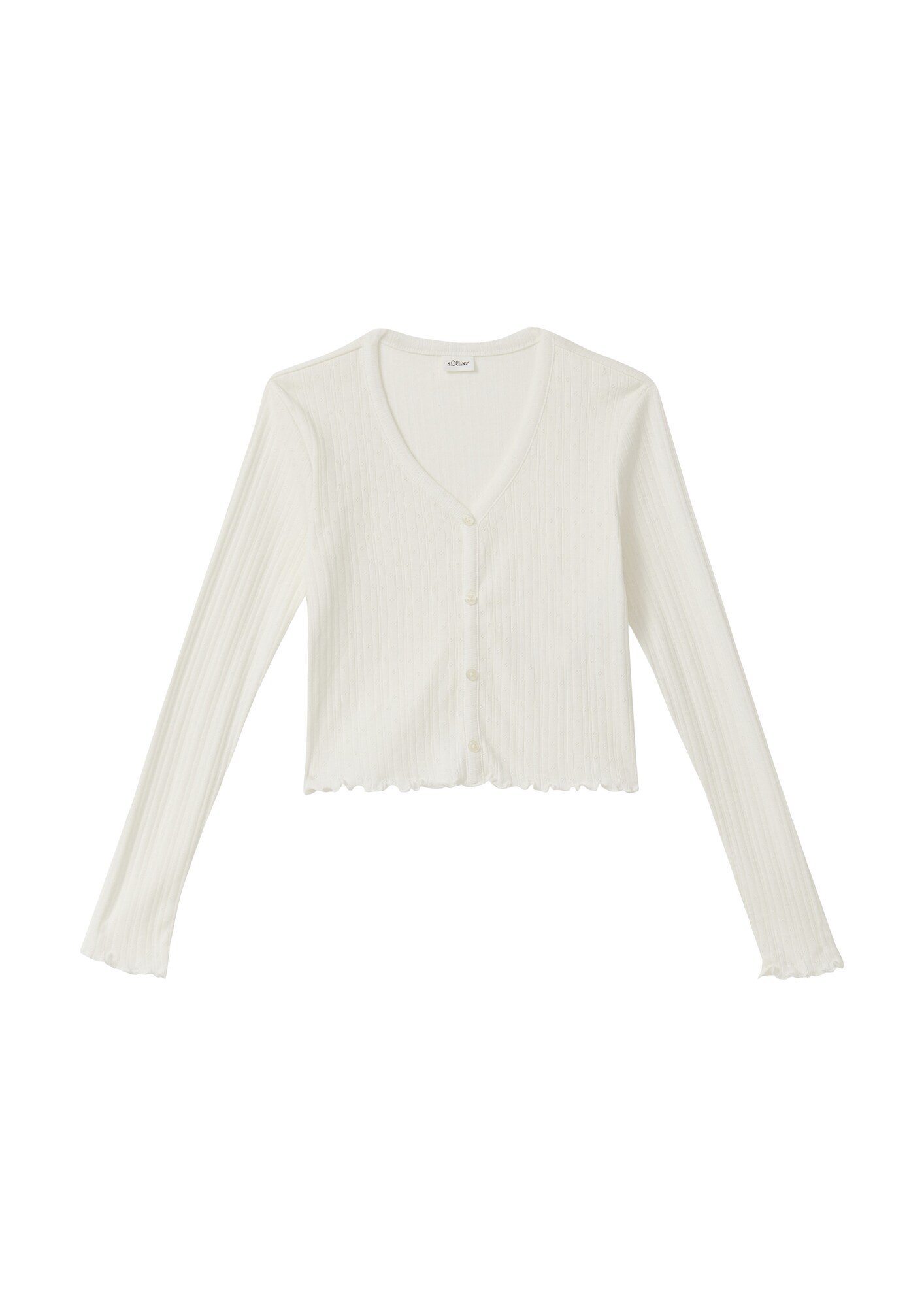 S.Oliver Gebreid Vest Crème