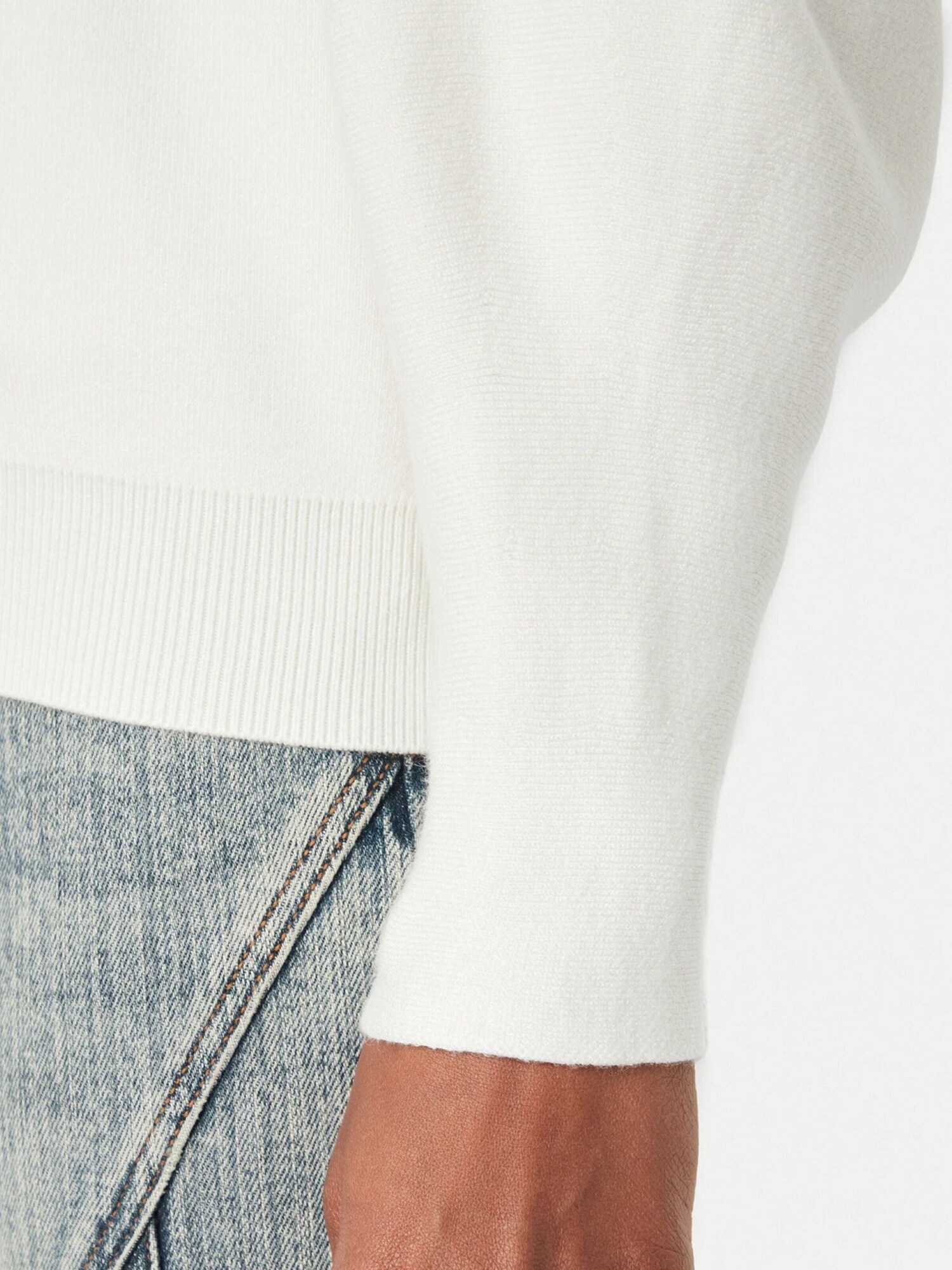 GUESS Sudadera  crema – imagen 4