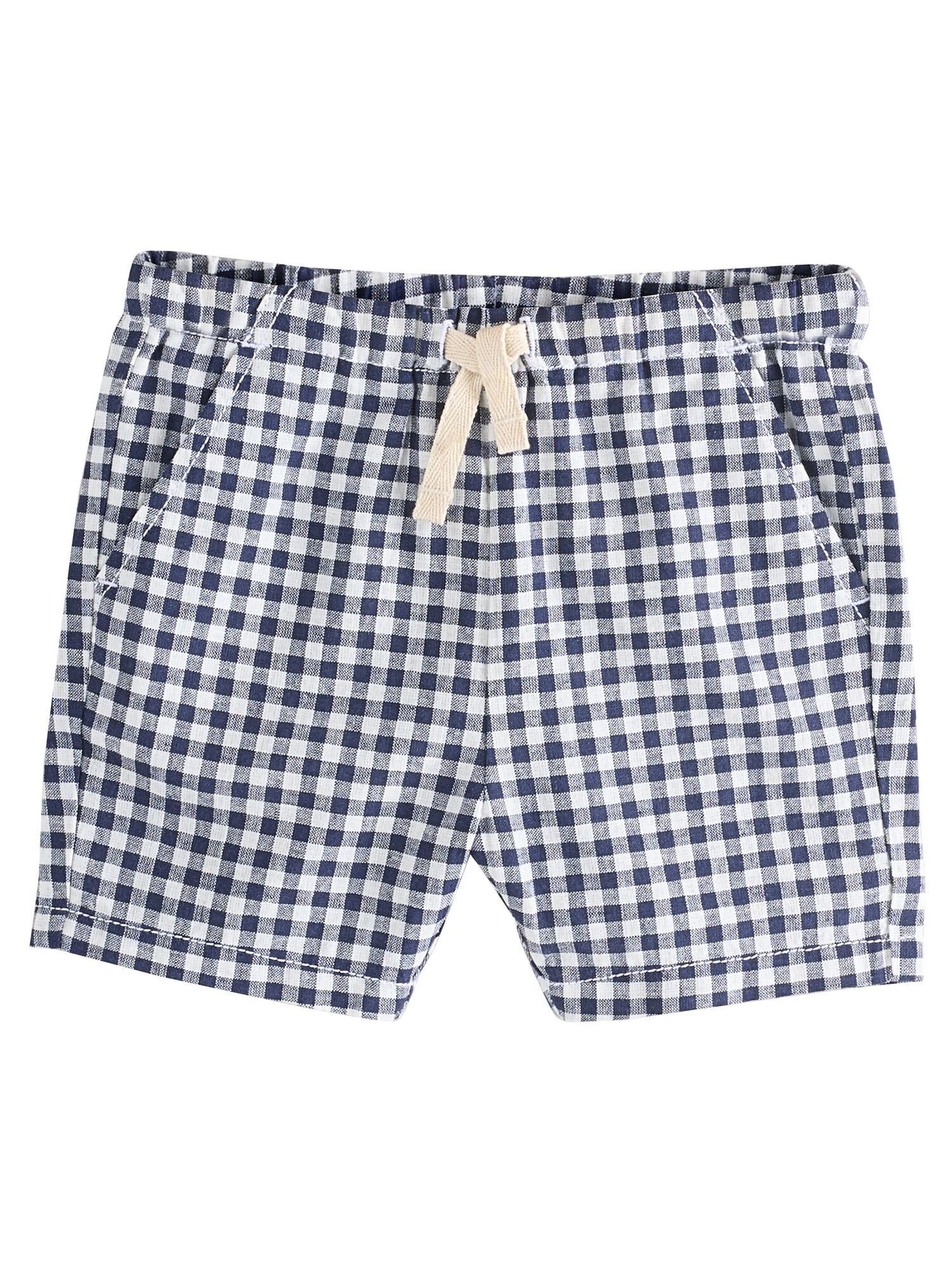 Next Pantaloni  bleumarin / alb