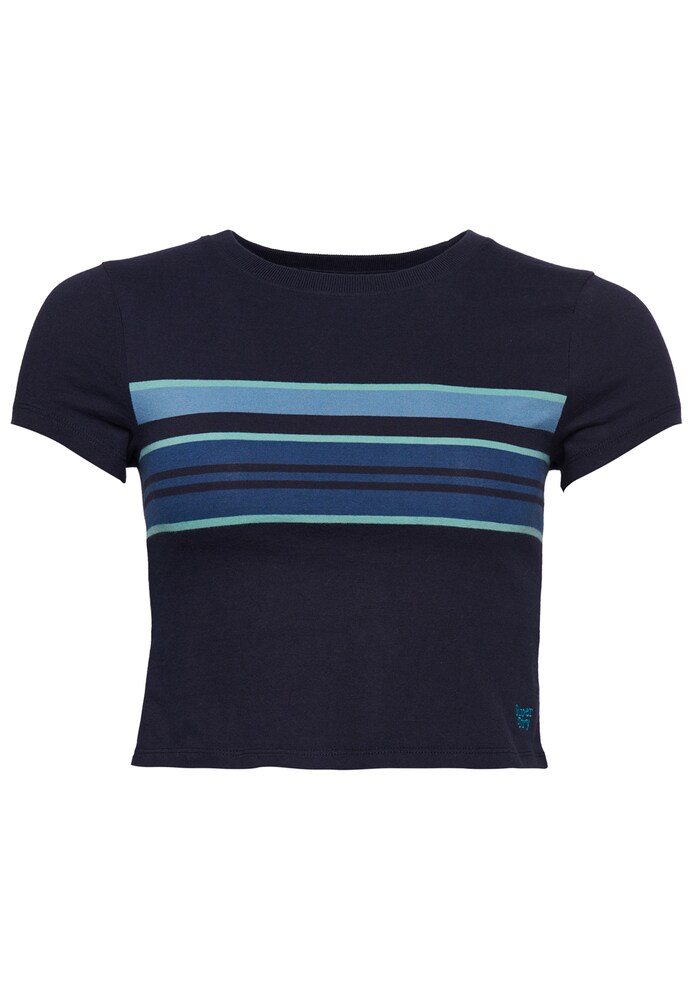 Superdry T-Shirt Damen Größe XXL blau / türkis / nachtblau