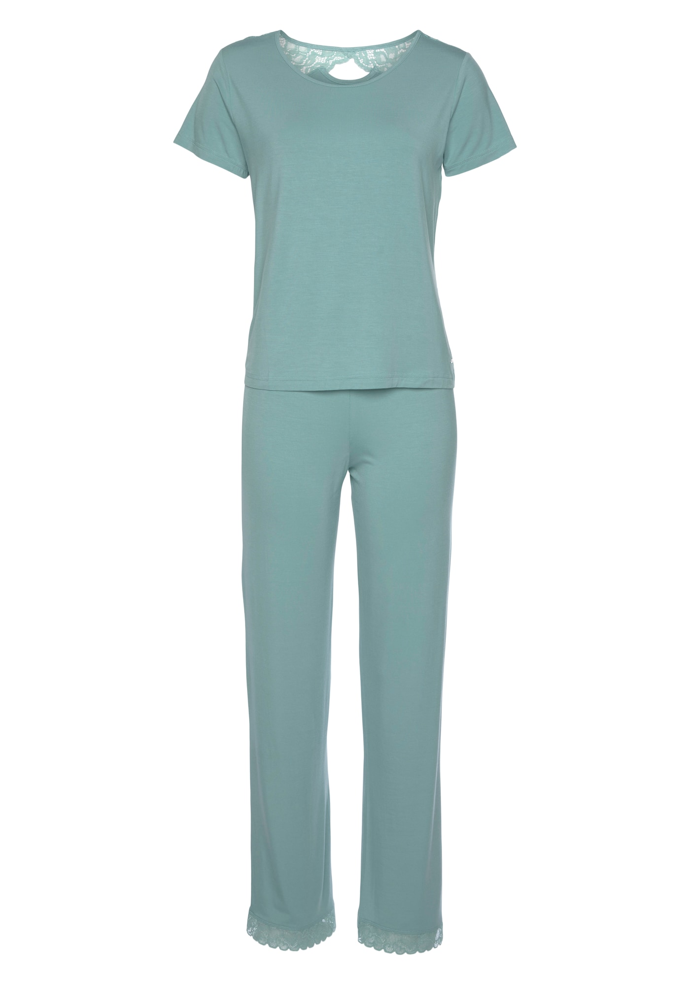 LASCANA Pijama  turcoaz