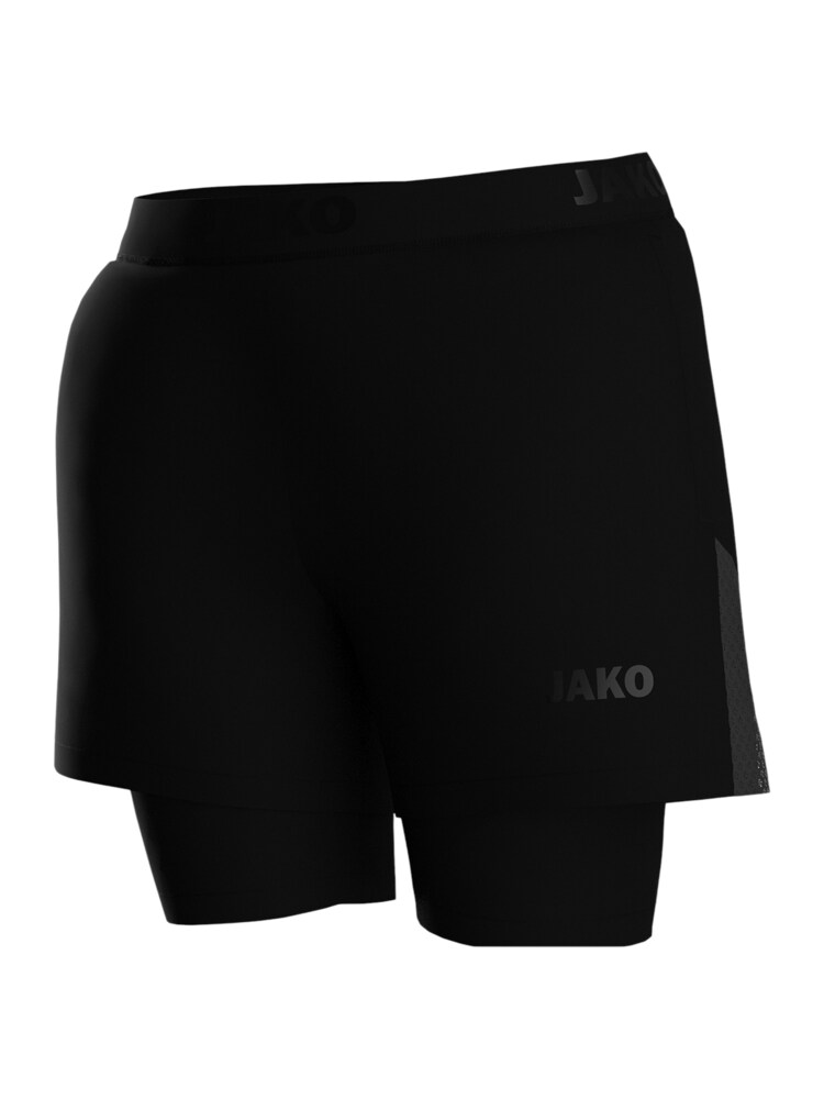 JAKO Sportshorts Damen Größe S dunkelgrau / schwarz