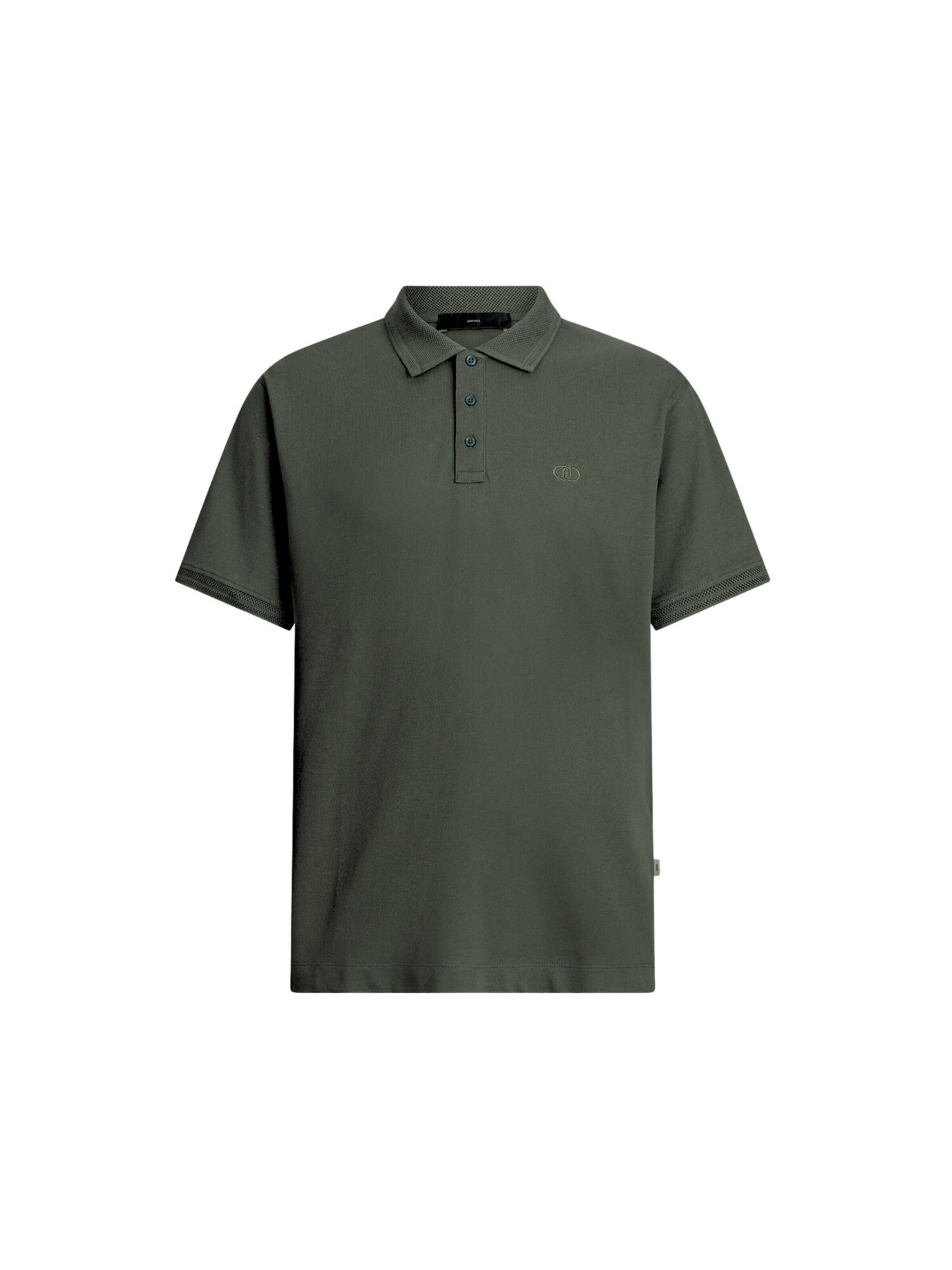 Liu Jo Camiseta 'POLOBORDO'  verde oscuro