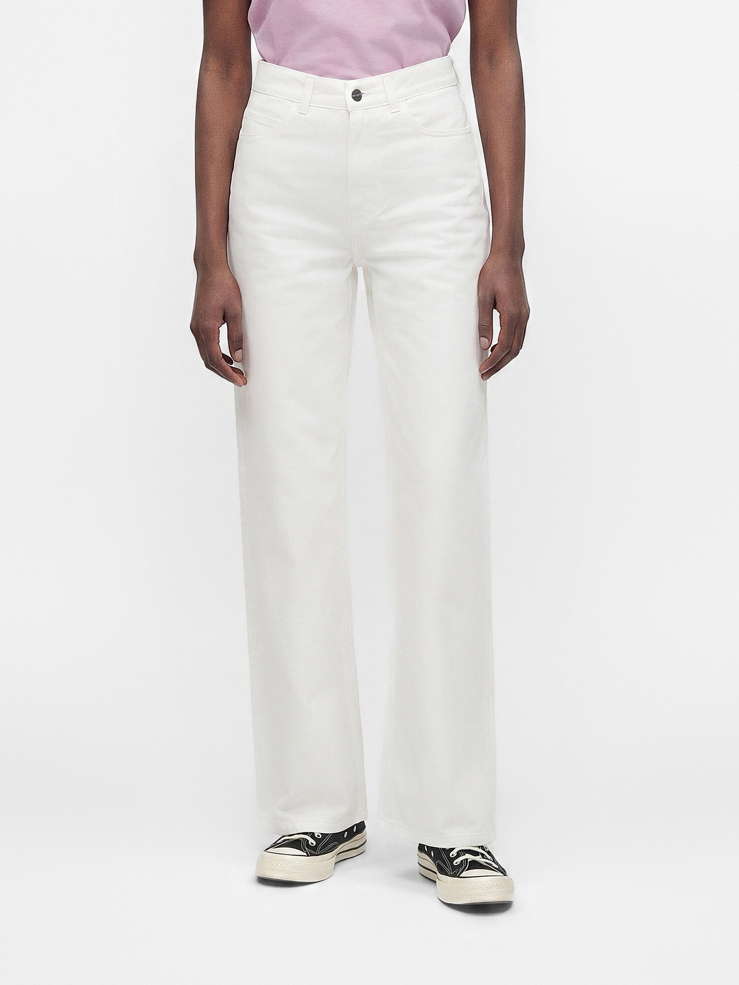 Carhartt WIP Vaquero 'Jane'  blanco denim – imagen 3