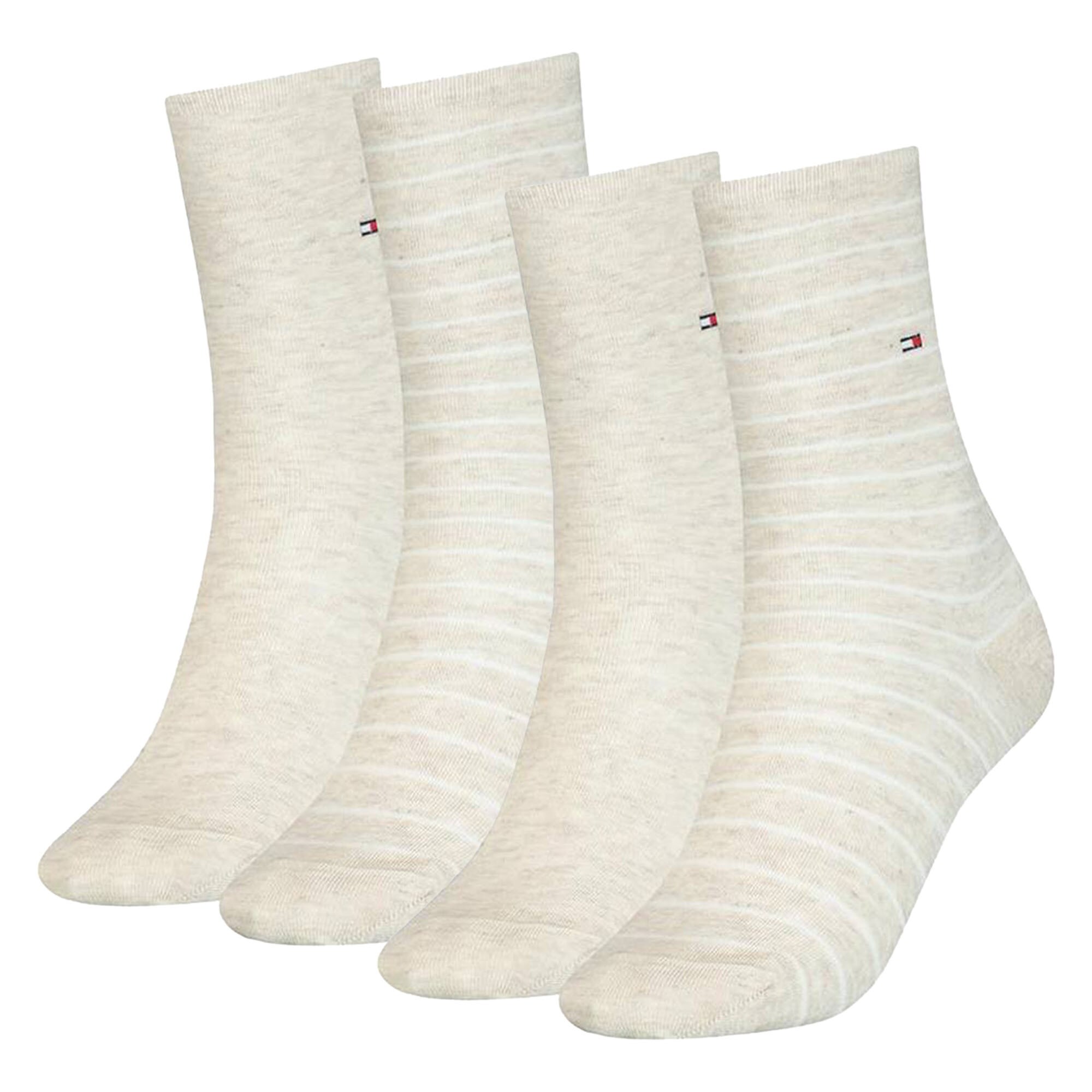TOMMY HILFIGER Calcetines  ecru / blanco