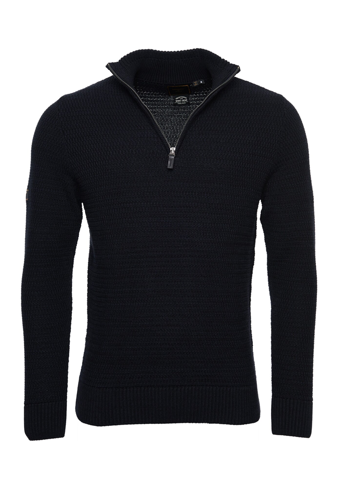 Superdry Megztinis 'KEYSTONE'  tamsiai pilka / nakties mėlyna