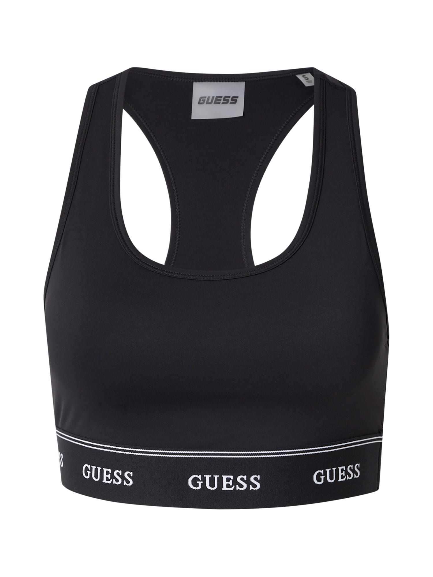 GUESS Top 'Alba'  čierna / biela