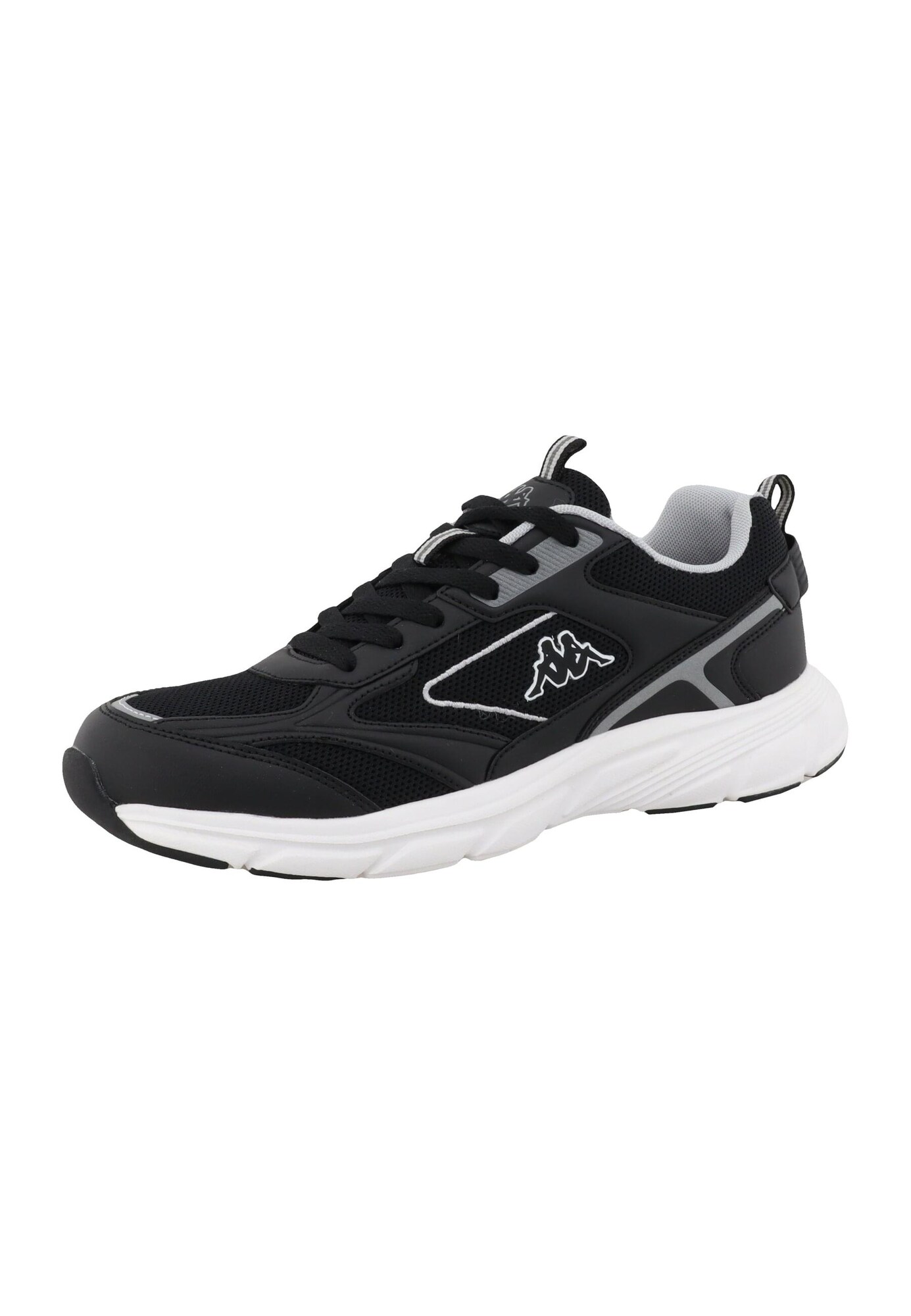 KAPPA Zapatillas deportivas bajas 'Saro'  negro / blanco