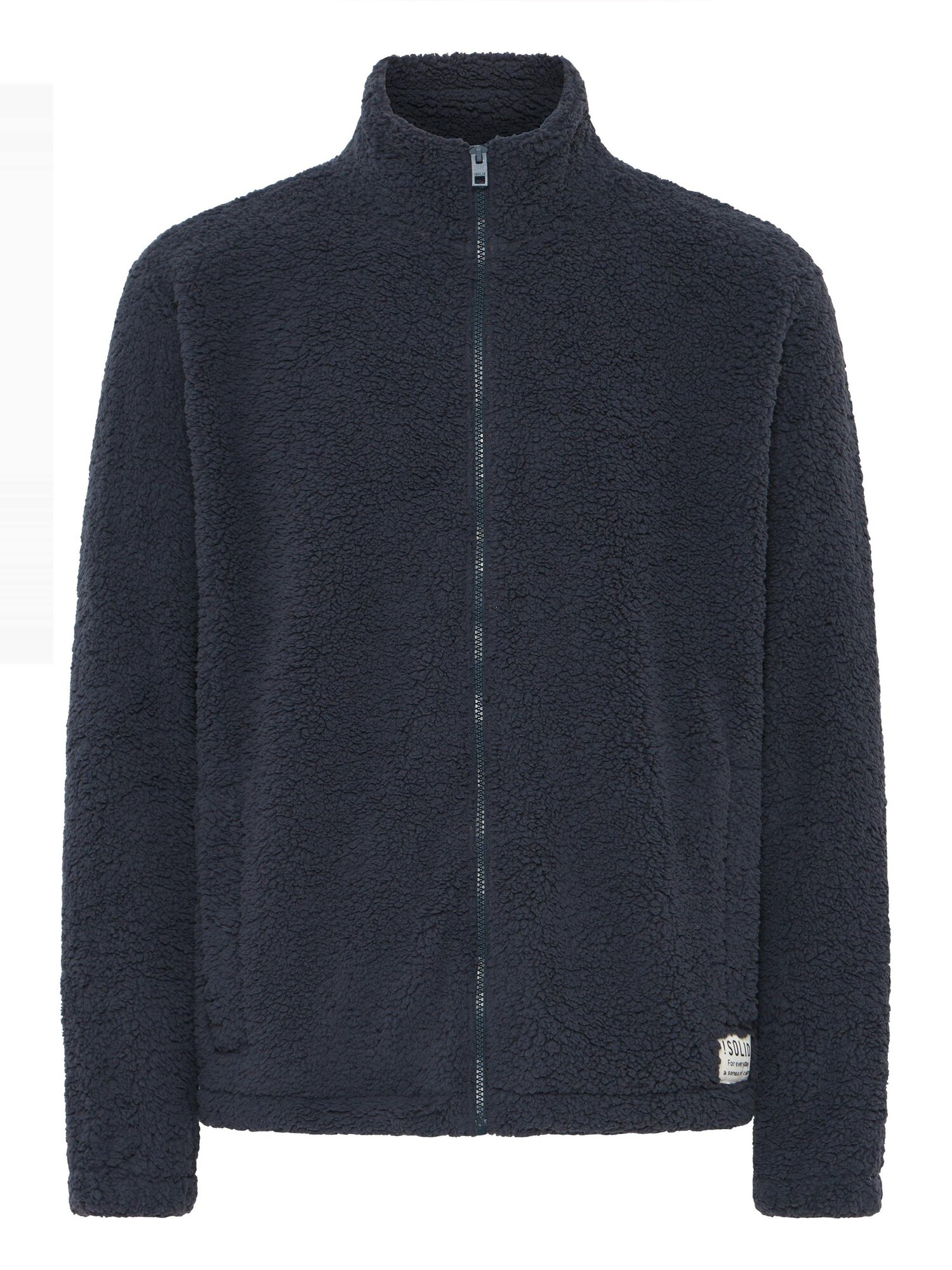 !Solid Sudadera con cremallera ' SDPETAR '  azul