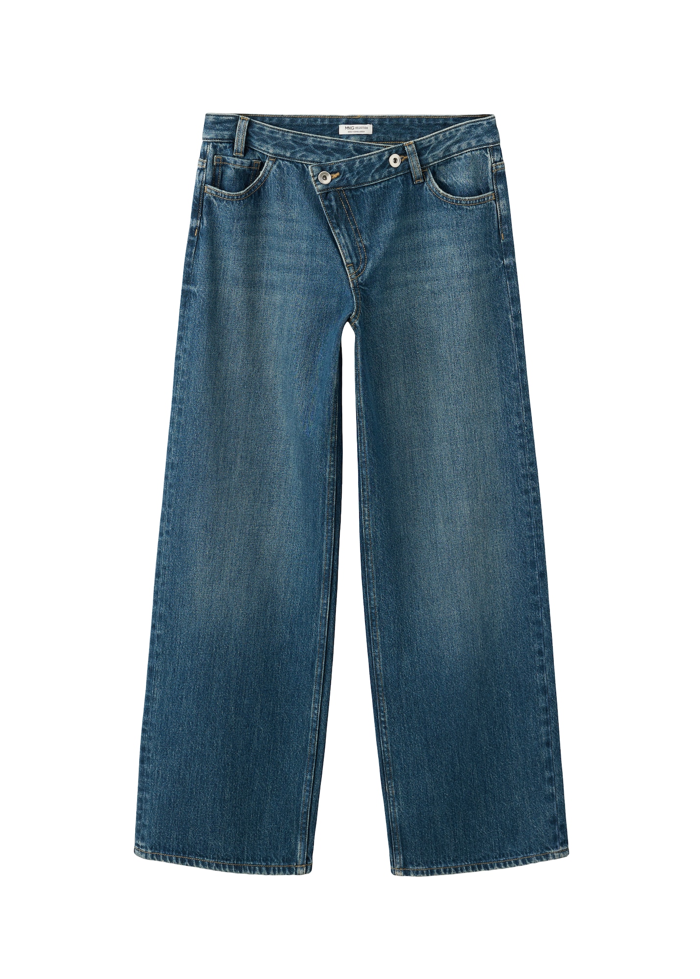 MANGO Jeans ALISON albastru denim