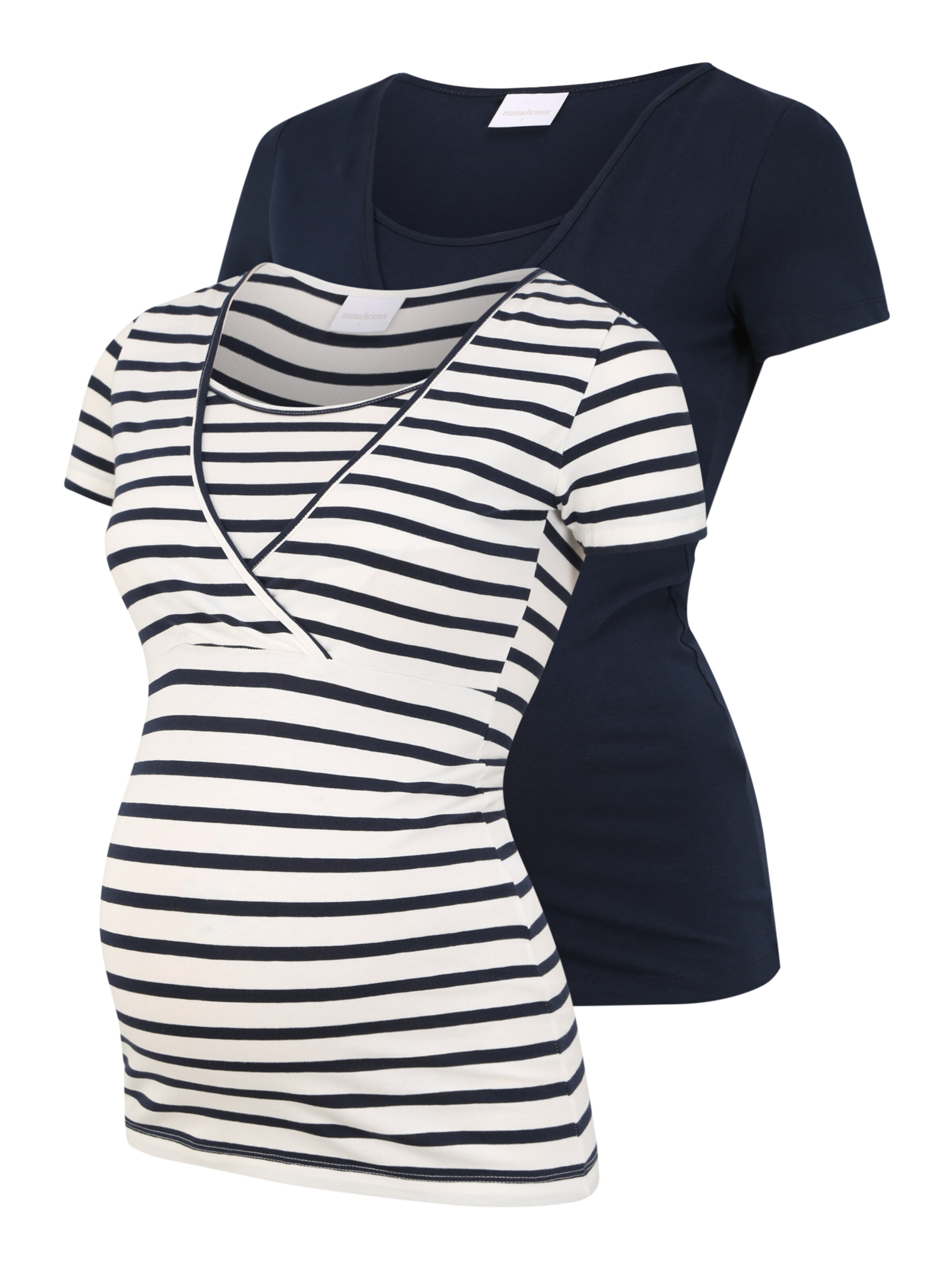 Mamalicious T-Shirt 'lea' XS Bleu