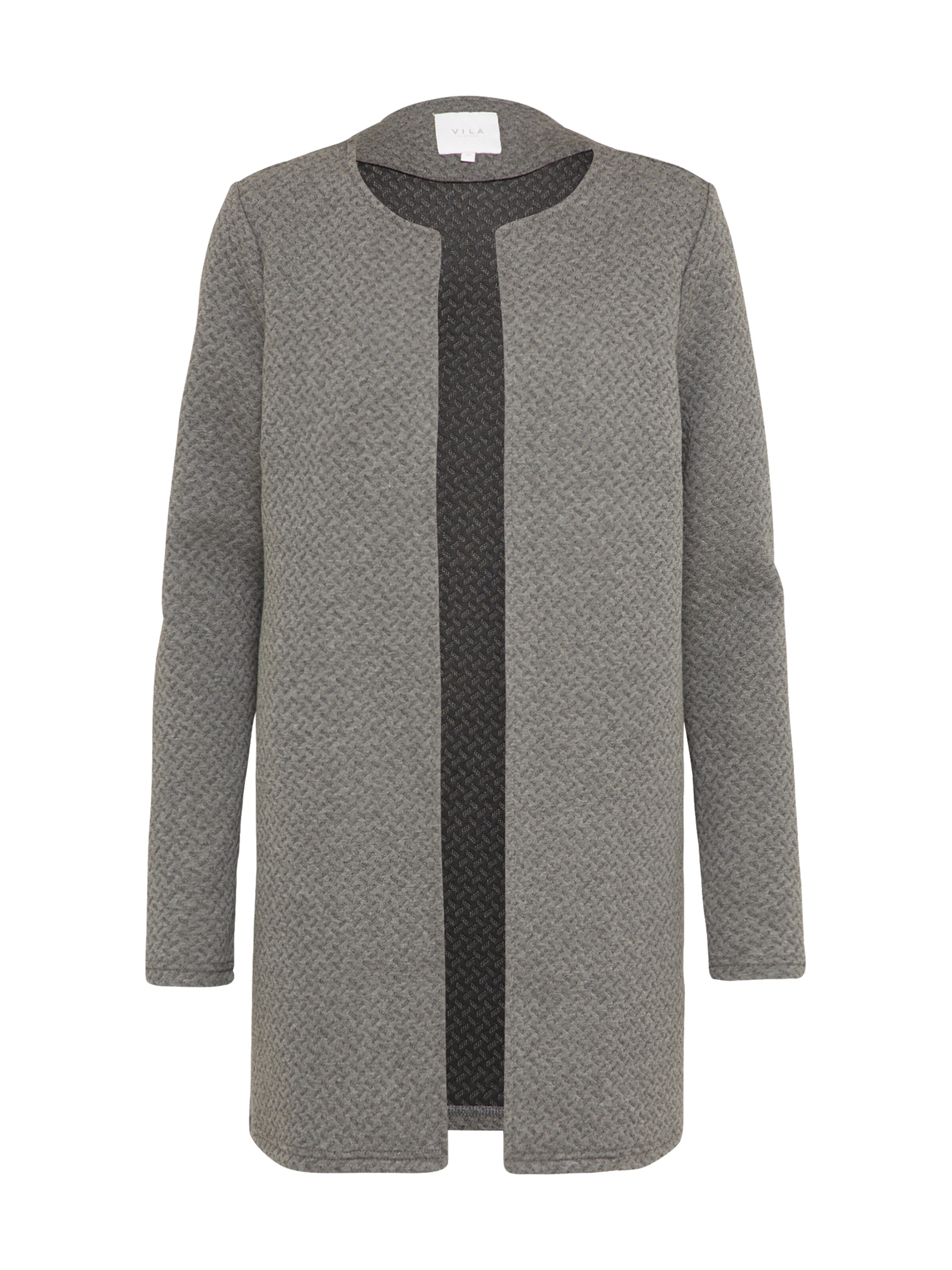 Vila Manteau En Tricot S Gris