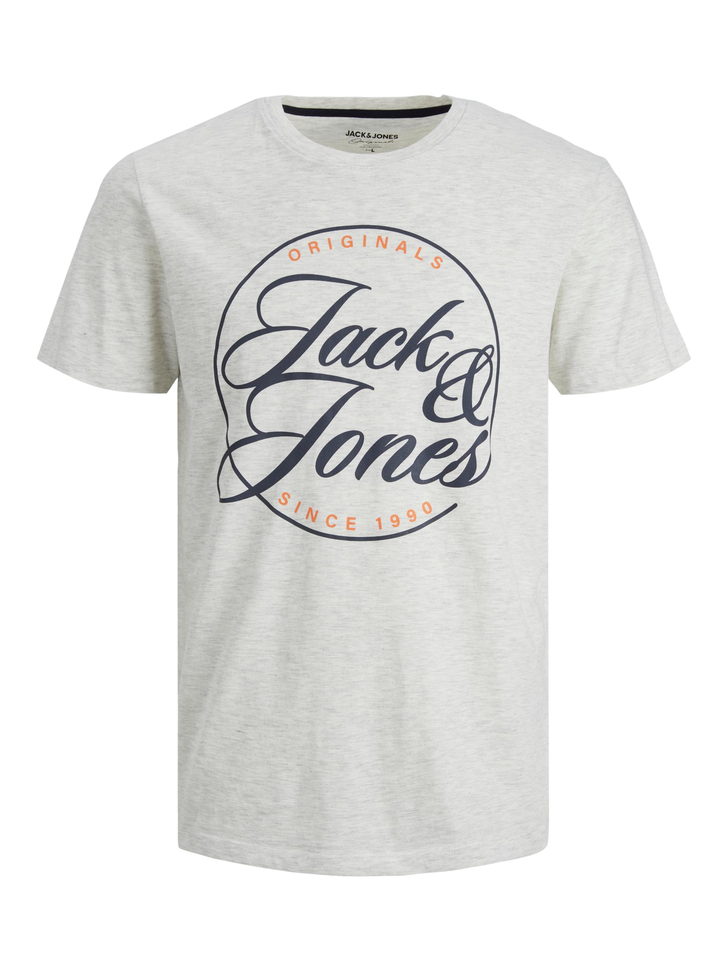 Jack & Jones T-Shirt 'truce' L Gris