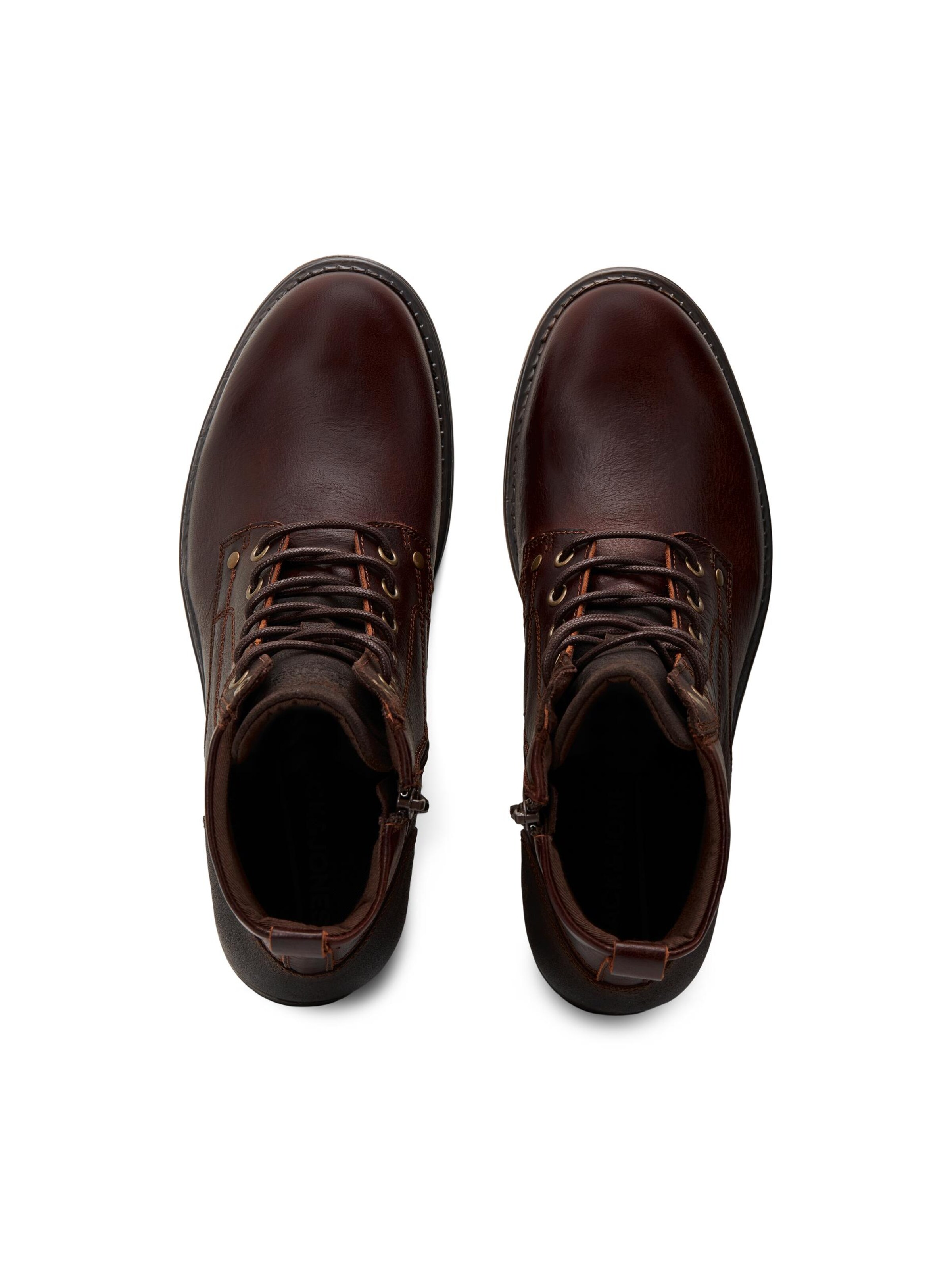 Jack & Jones Bottines À Lacets 'woodford' 40 Marron