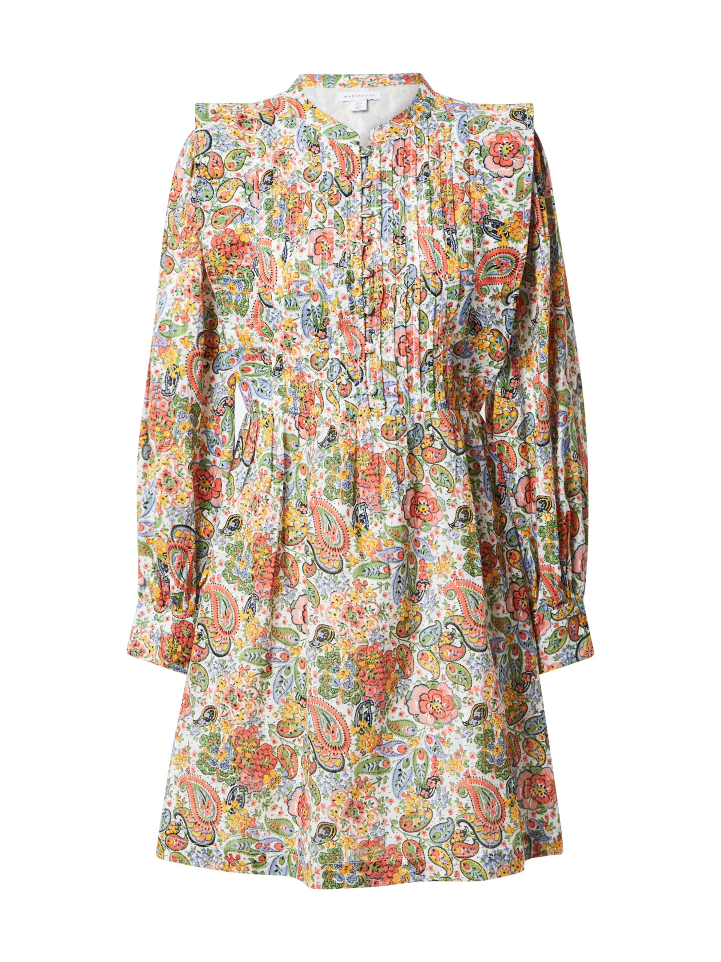 Warehouse Rochie tip bluză femei gri 42