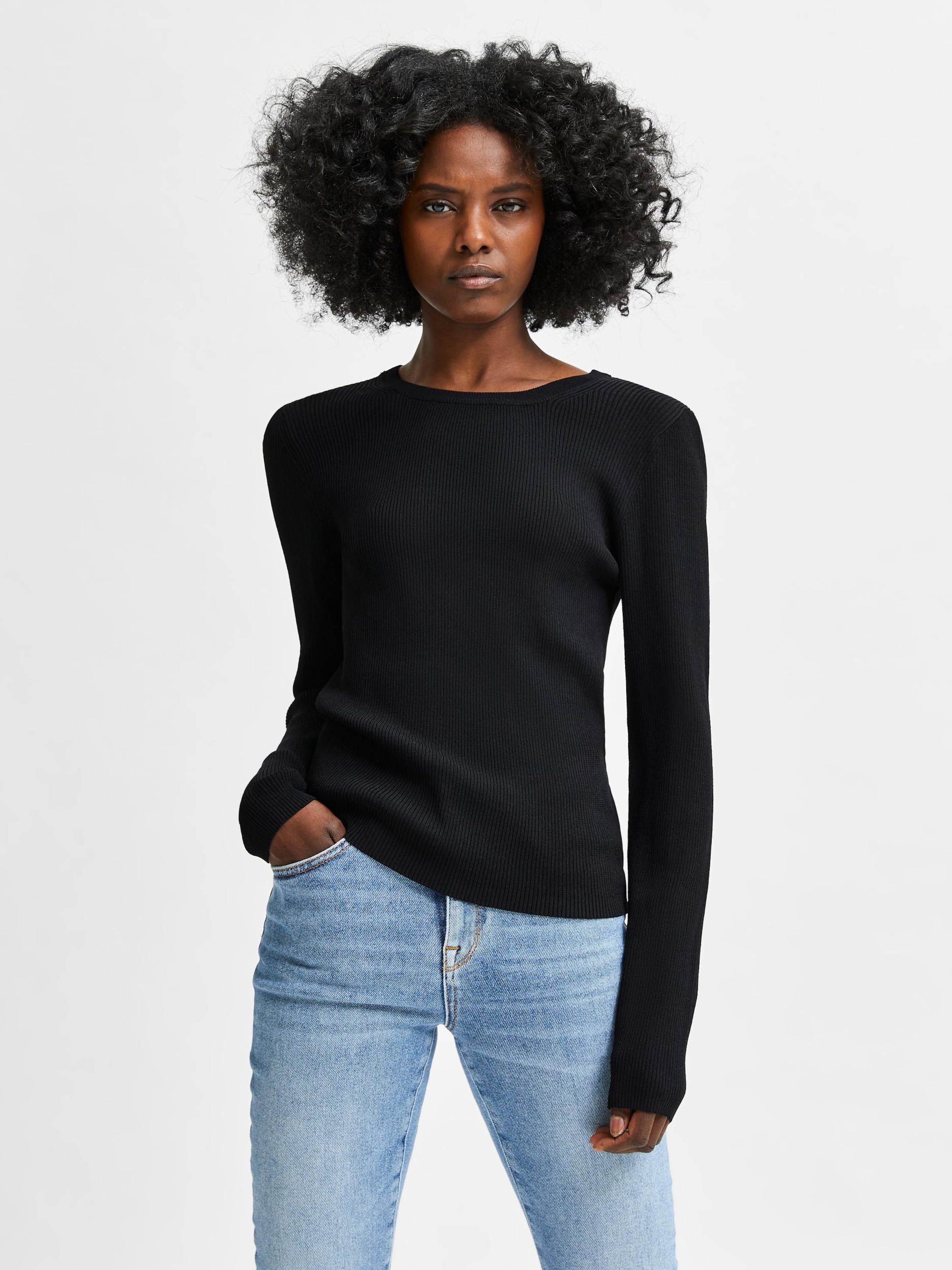 Selected Femme Pull-Over 'amelia' M Noir