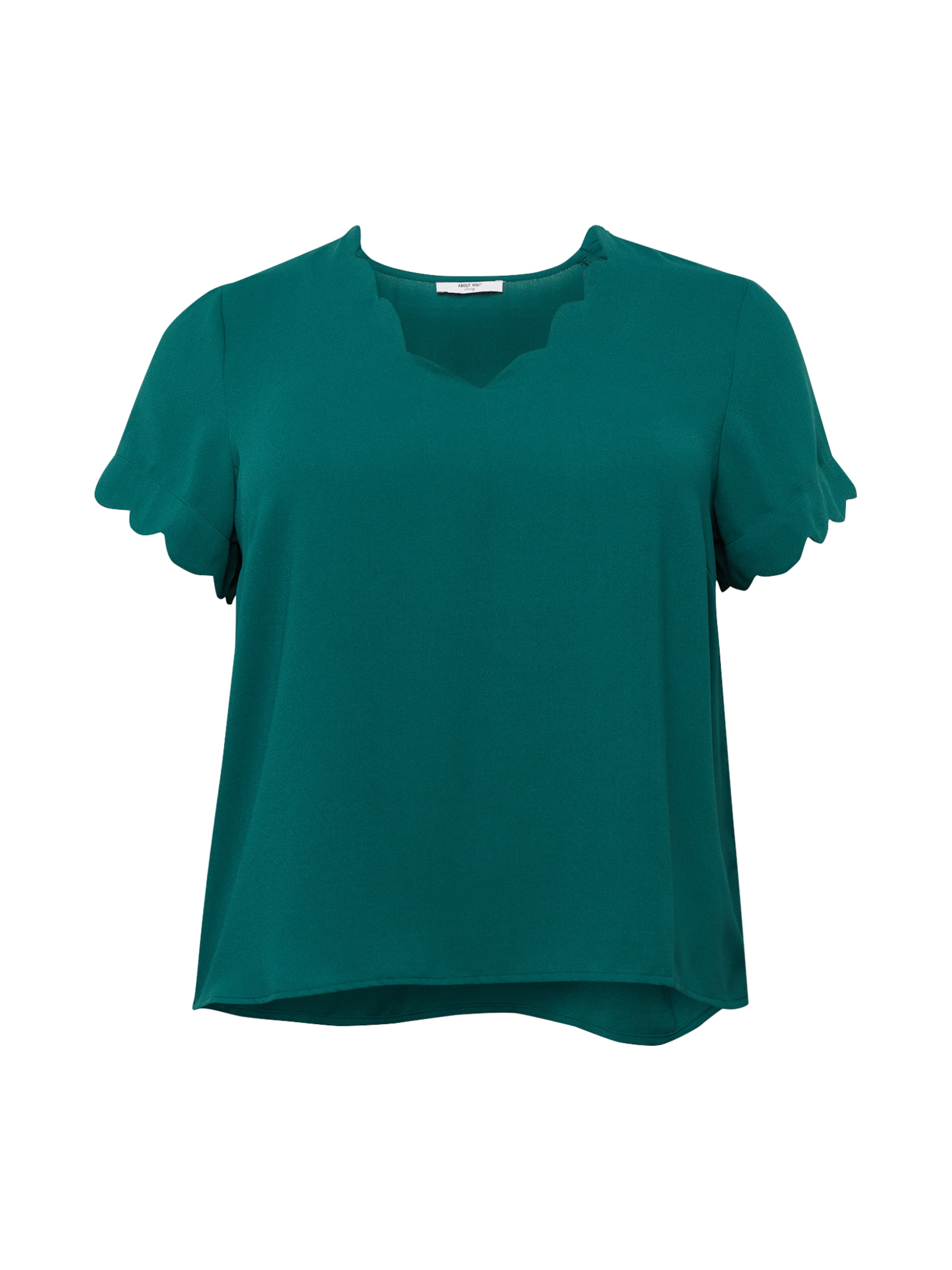 ABOUT YOU Curvy Koszulka 'Fotini' frauen gruen xxxl