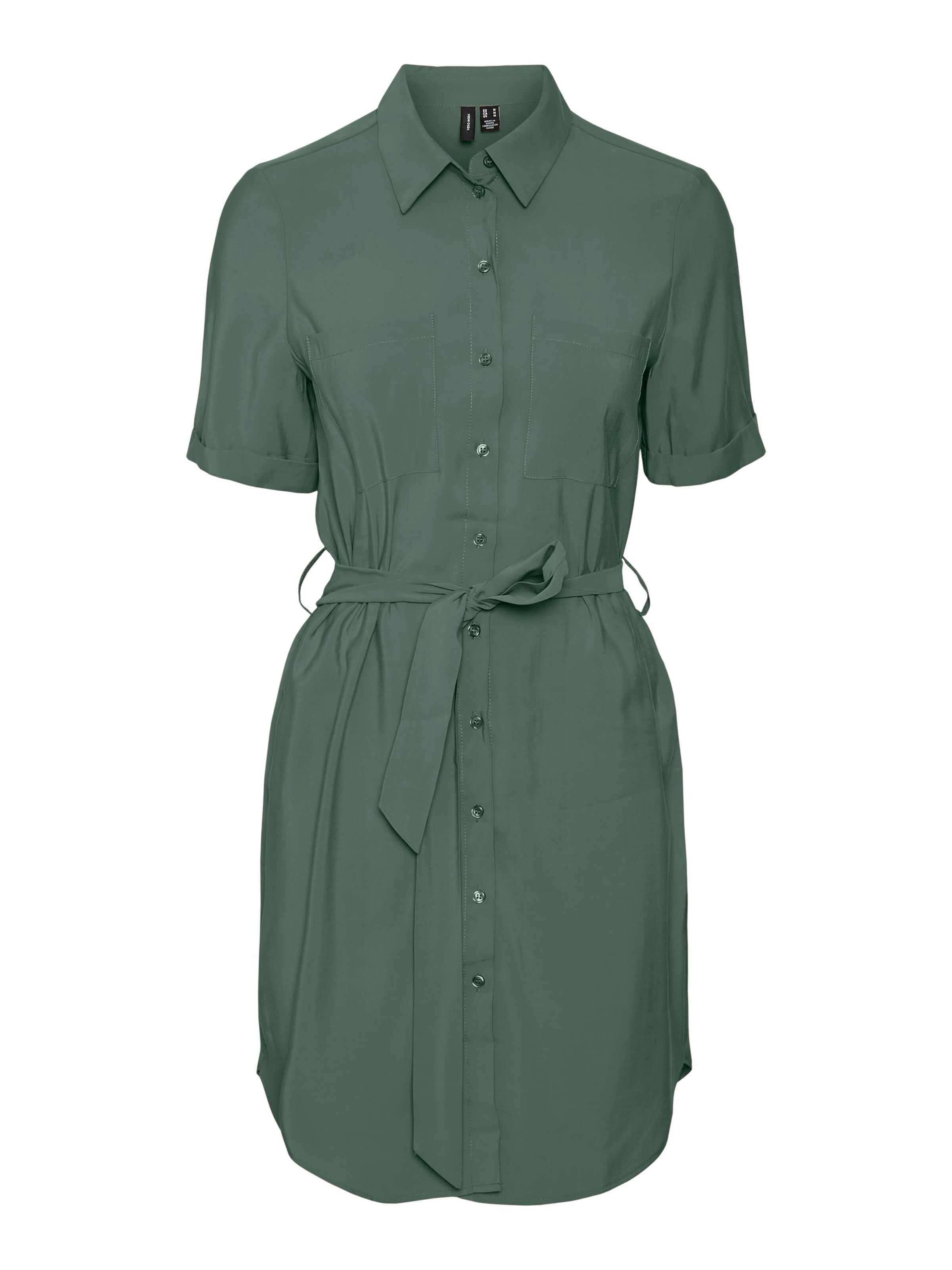 Vero Moda Robe-Chemise 'veda' 34 Vert