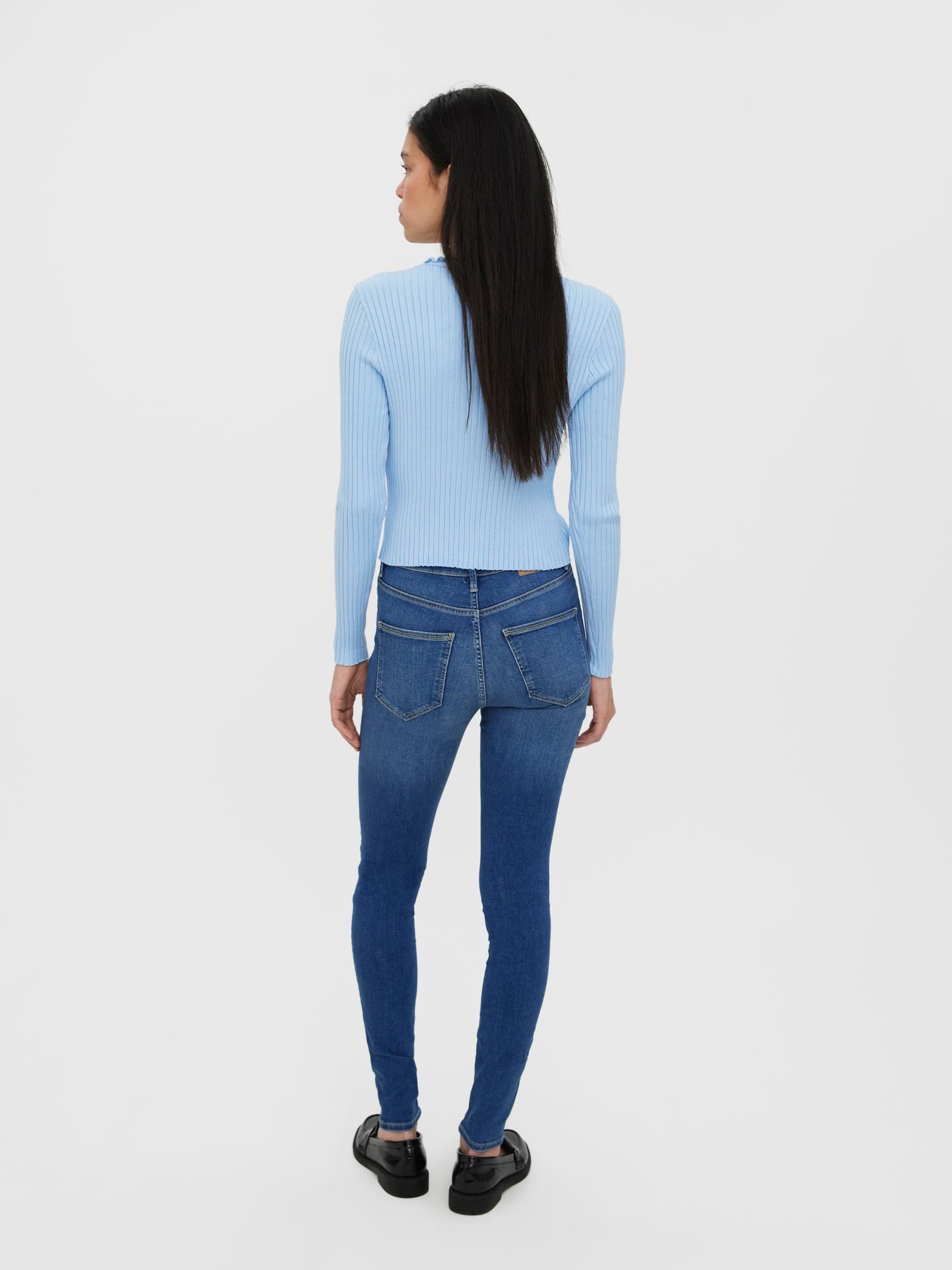 Vero Moda Cardigan 'elly' S Bleu