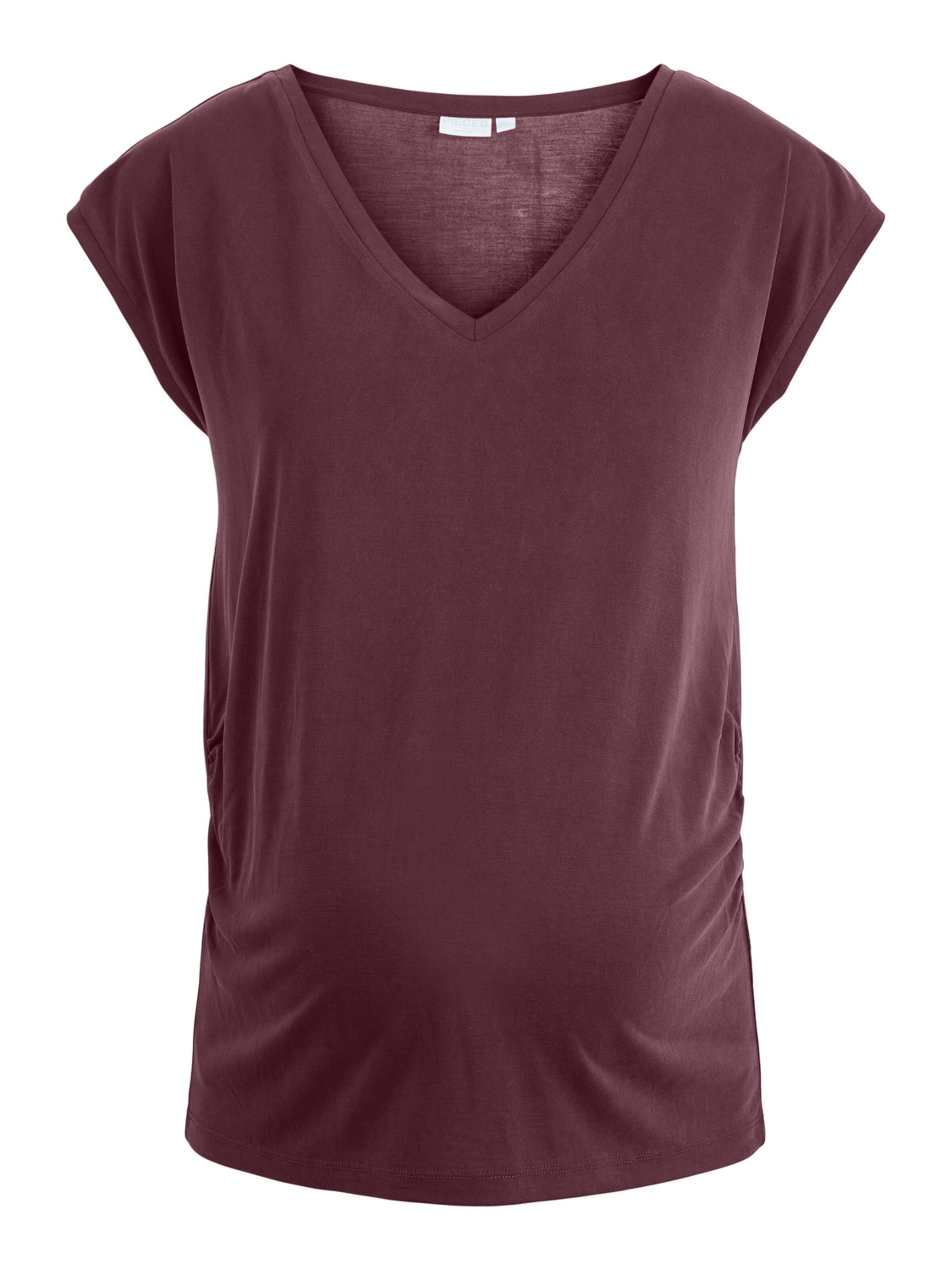 Pieces Maternity T-Shirt 'kamala' L Rouge