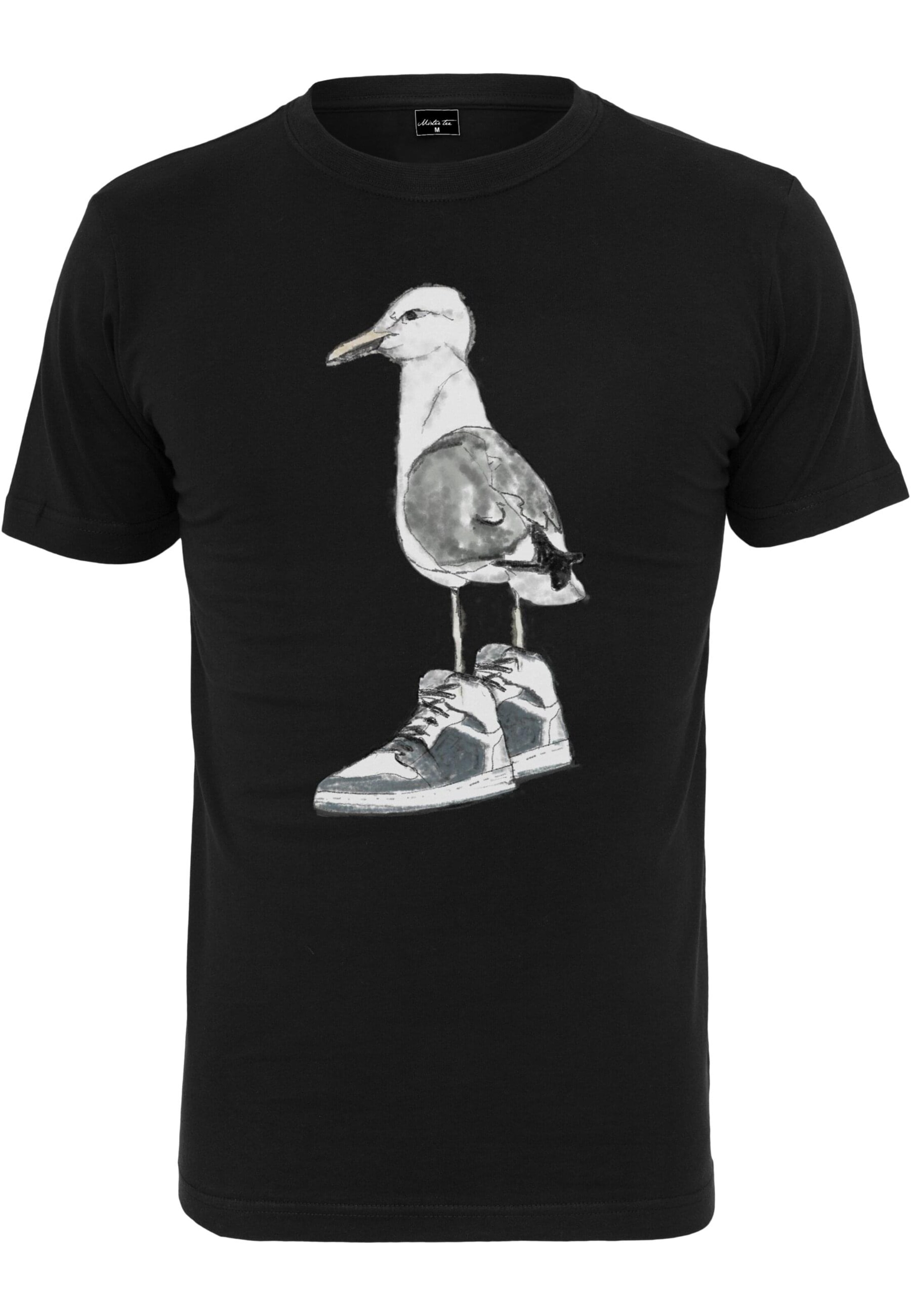 Mister Tee Tricou bǎrați negru xs