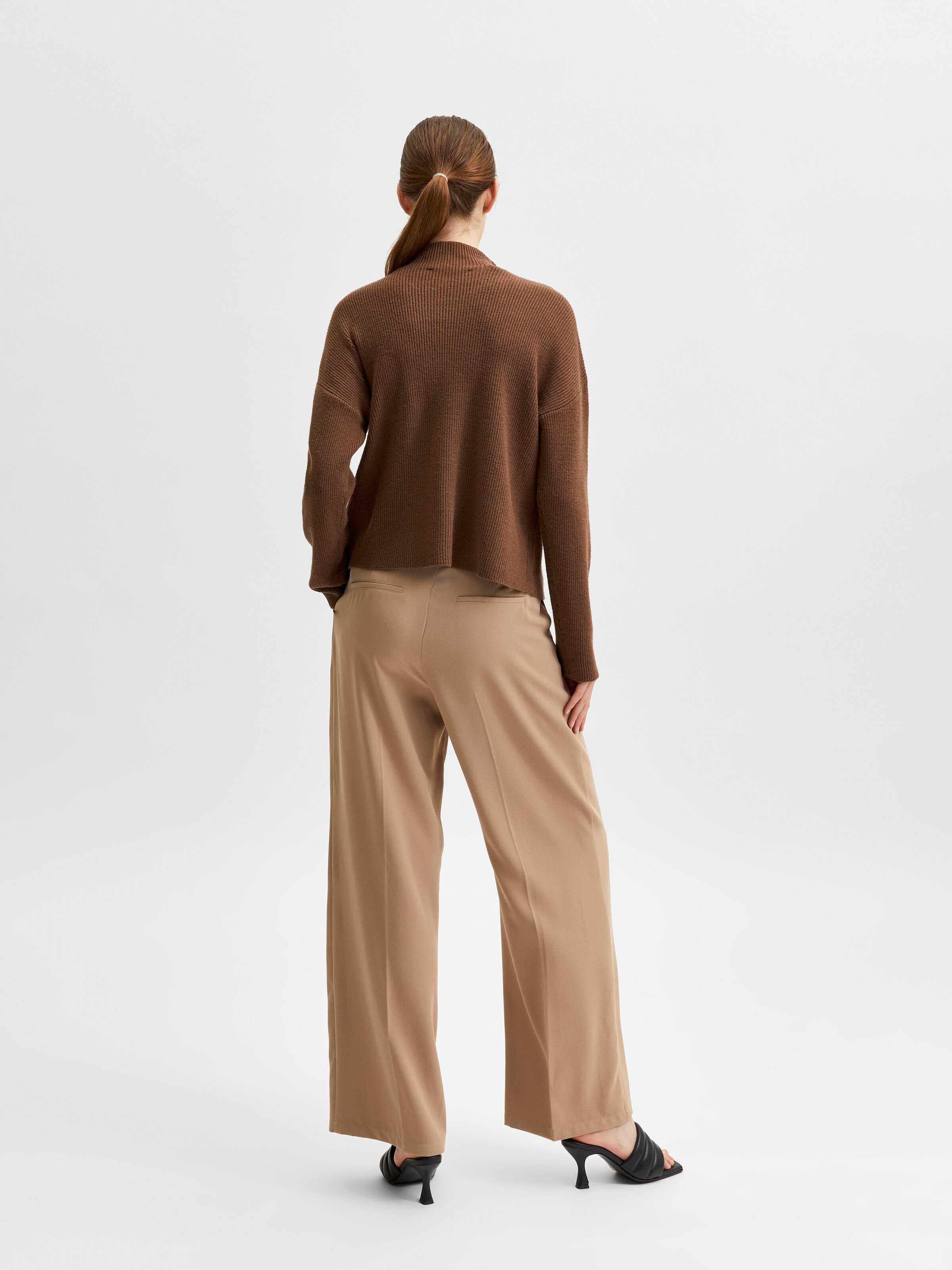 Selected Femme Pull-Over 'claire' XS Marron