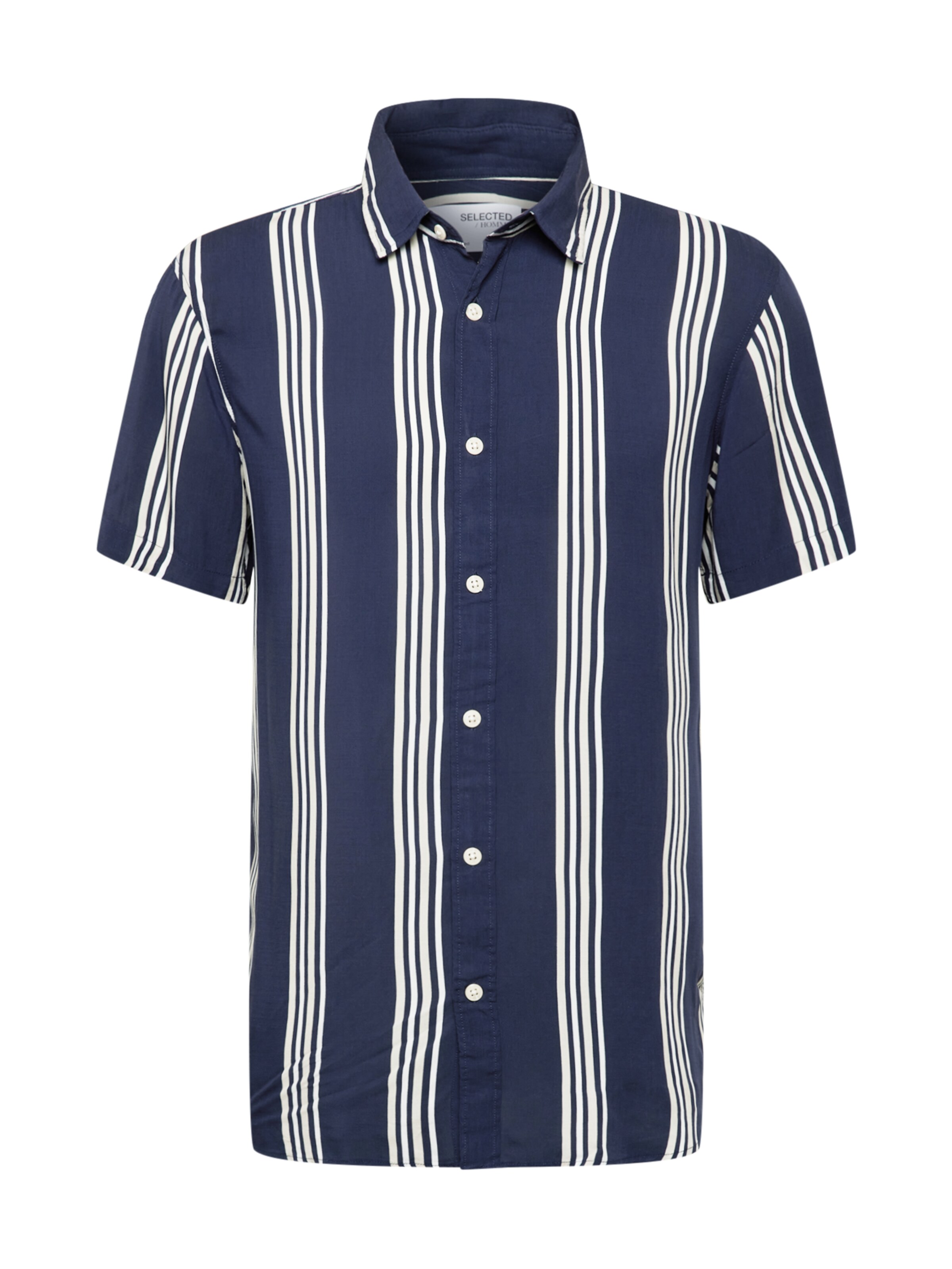 Selected Homme Chemise 'carl' S Bleu