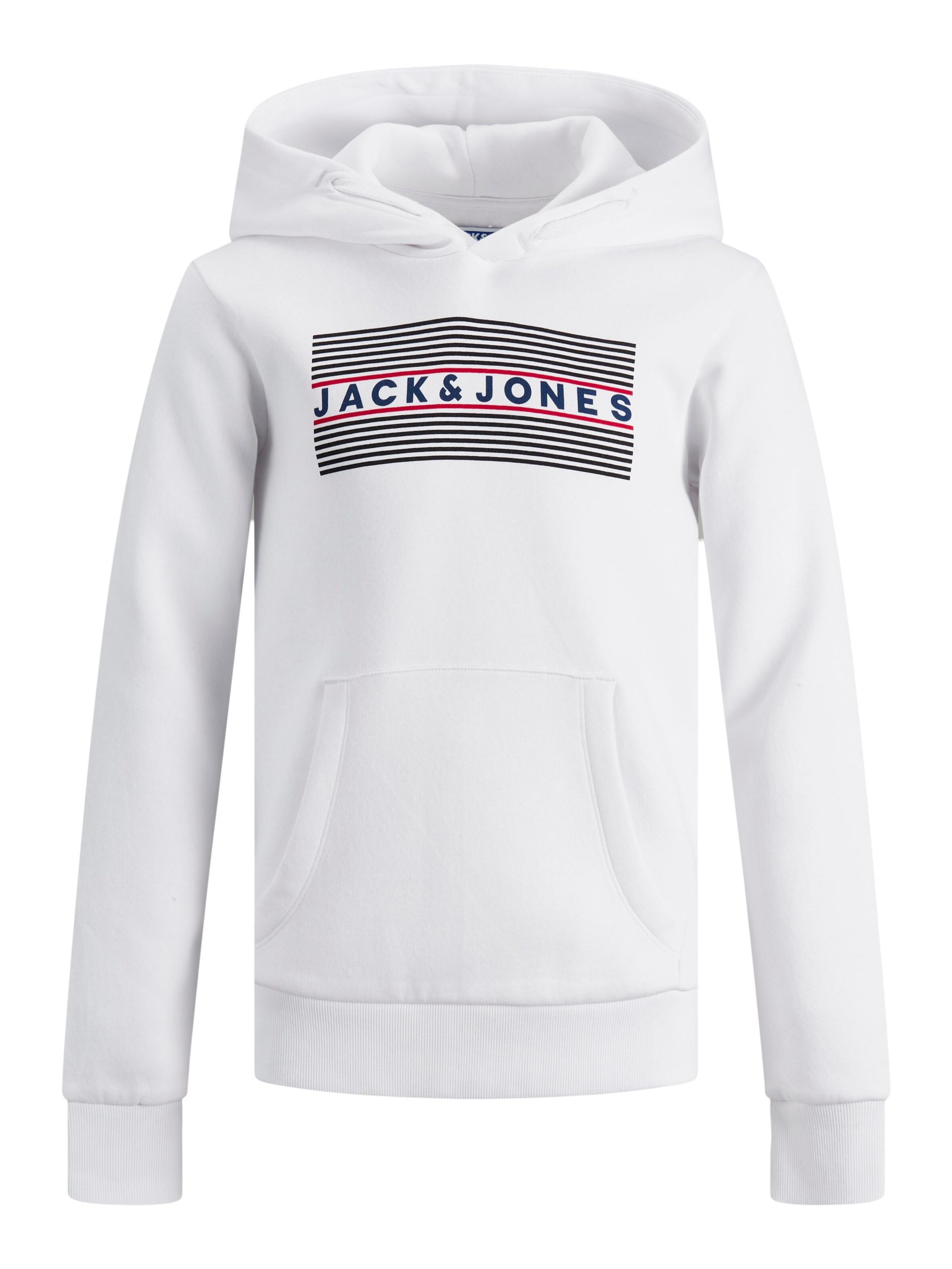 Jack & Jones Junior Sweat 'ecorp' 152 Blanc