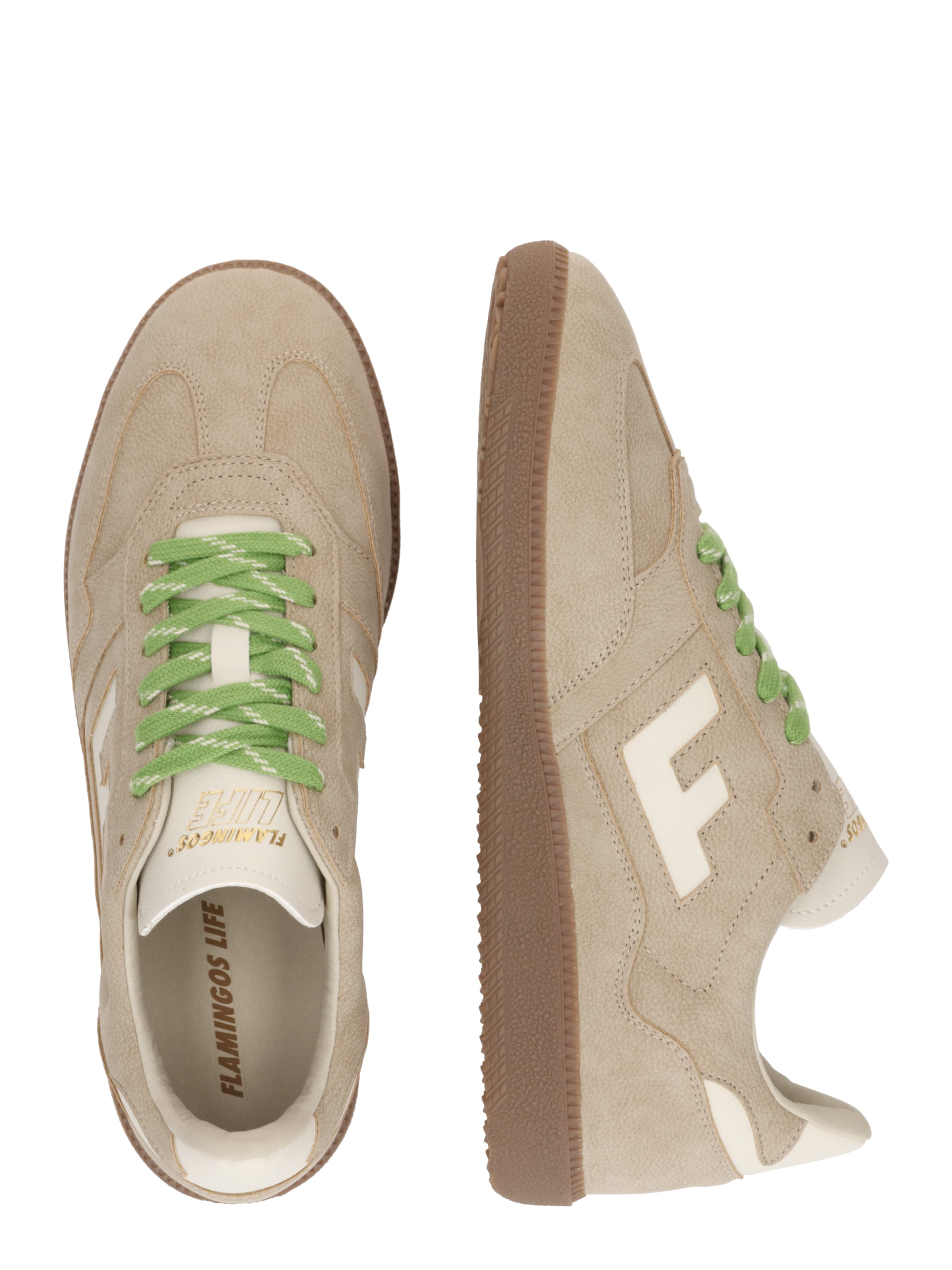 Flamingos' Life Sneaker low 'BURELA' bǎrați bej 45
