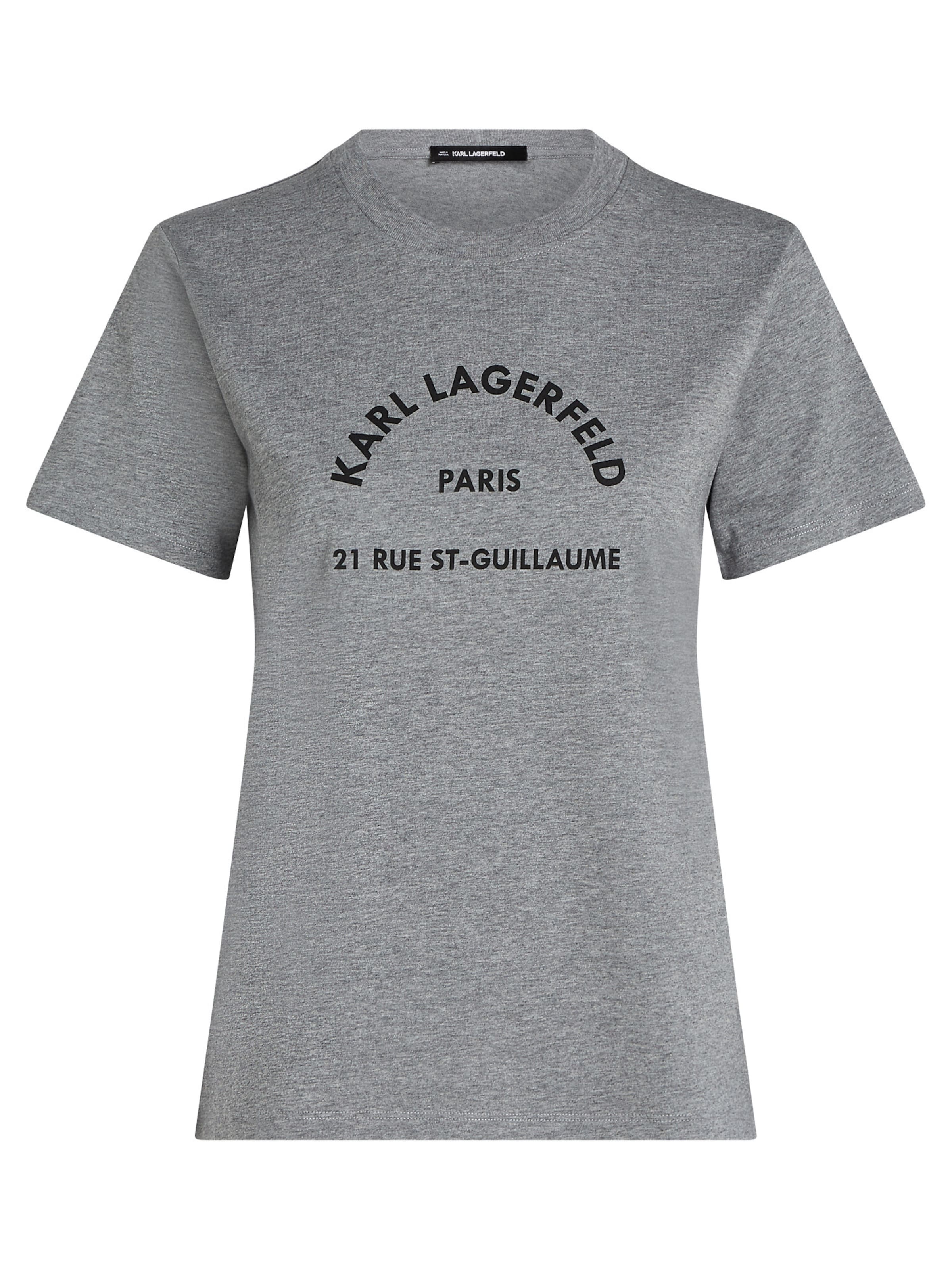 Karl Lagerfeld Tricou 'Rue St-Guillaume' femei gri xl