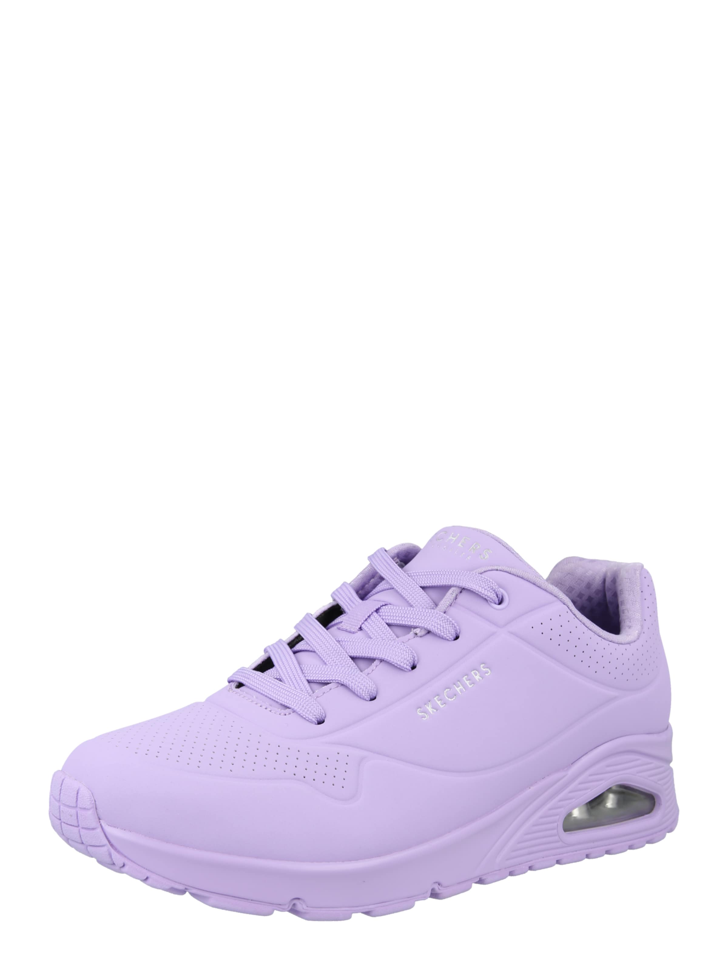 SKECHERS Rövid szárú sportcipők 'UNO - STAND ON AIR' női lila 39