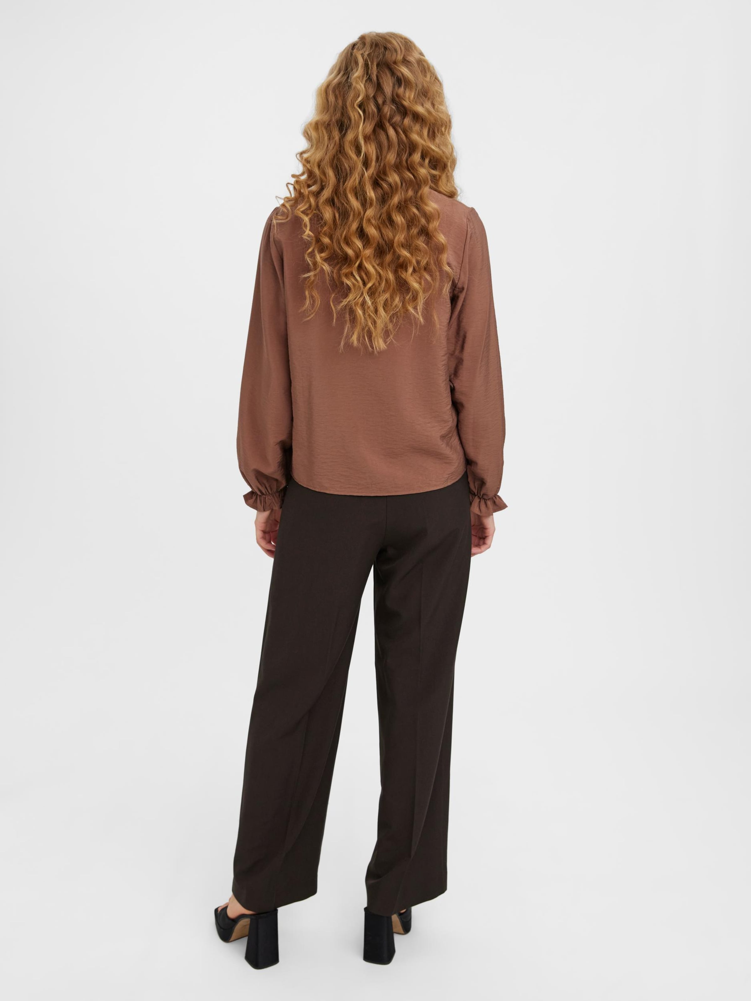 Vero Moda Chemisier 'anea' L Marron
