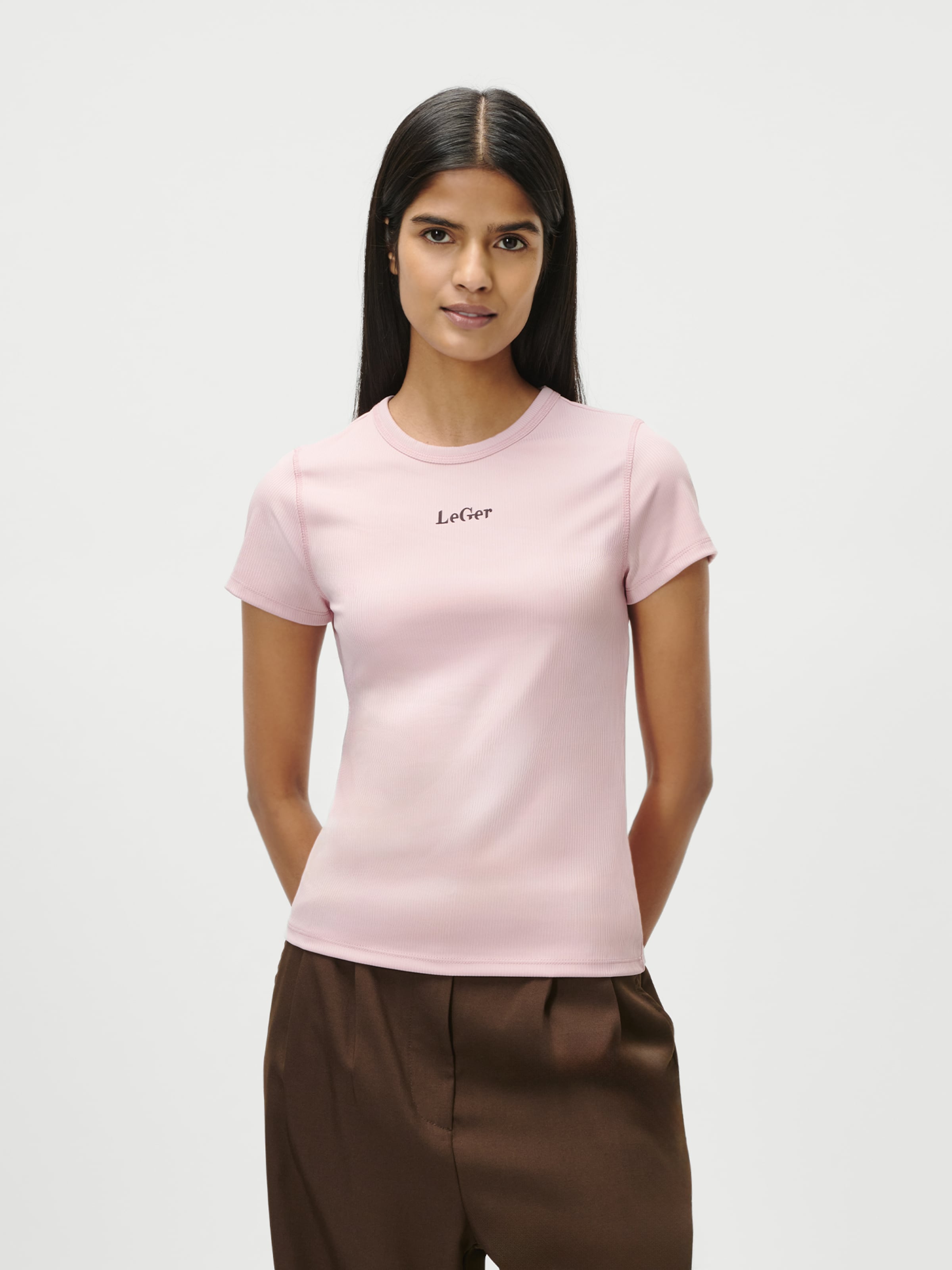 LeGer by Lena Gercke T-Shirt 'Simone' frauen pink xxl
