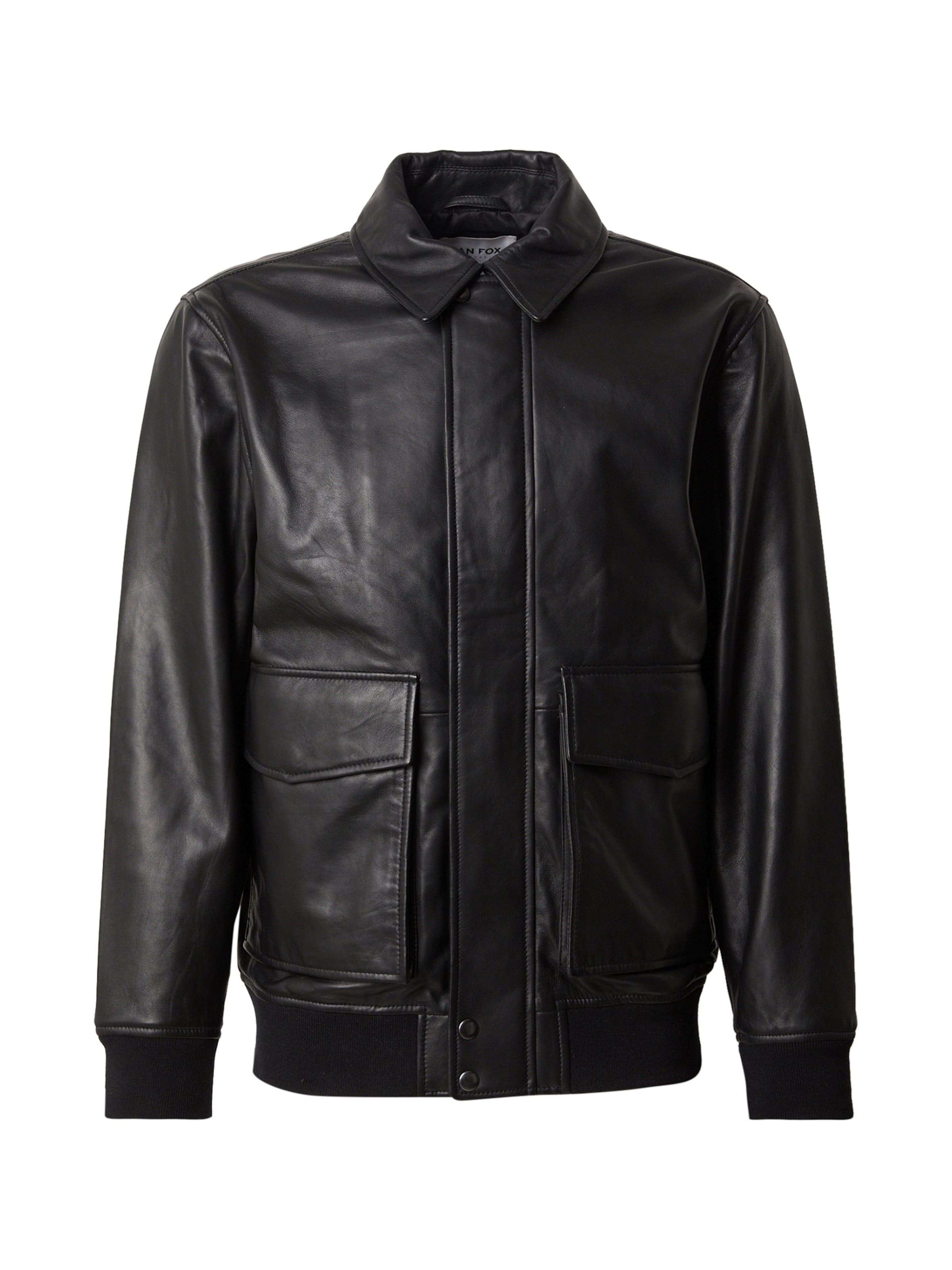 DAN FOX APPAREL Geacă de primăvară-toamnă 'Torben' bǎrați negru m