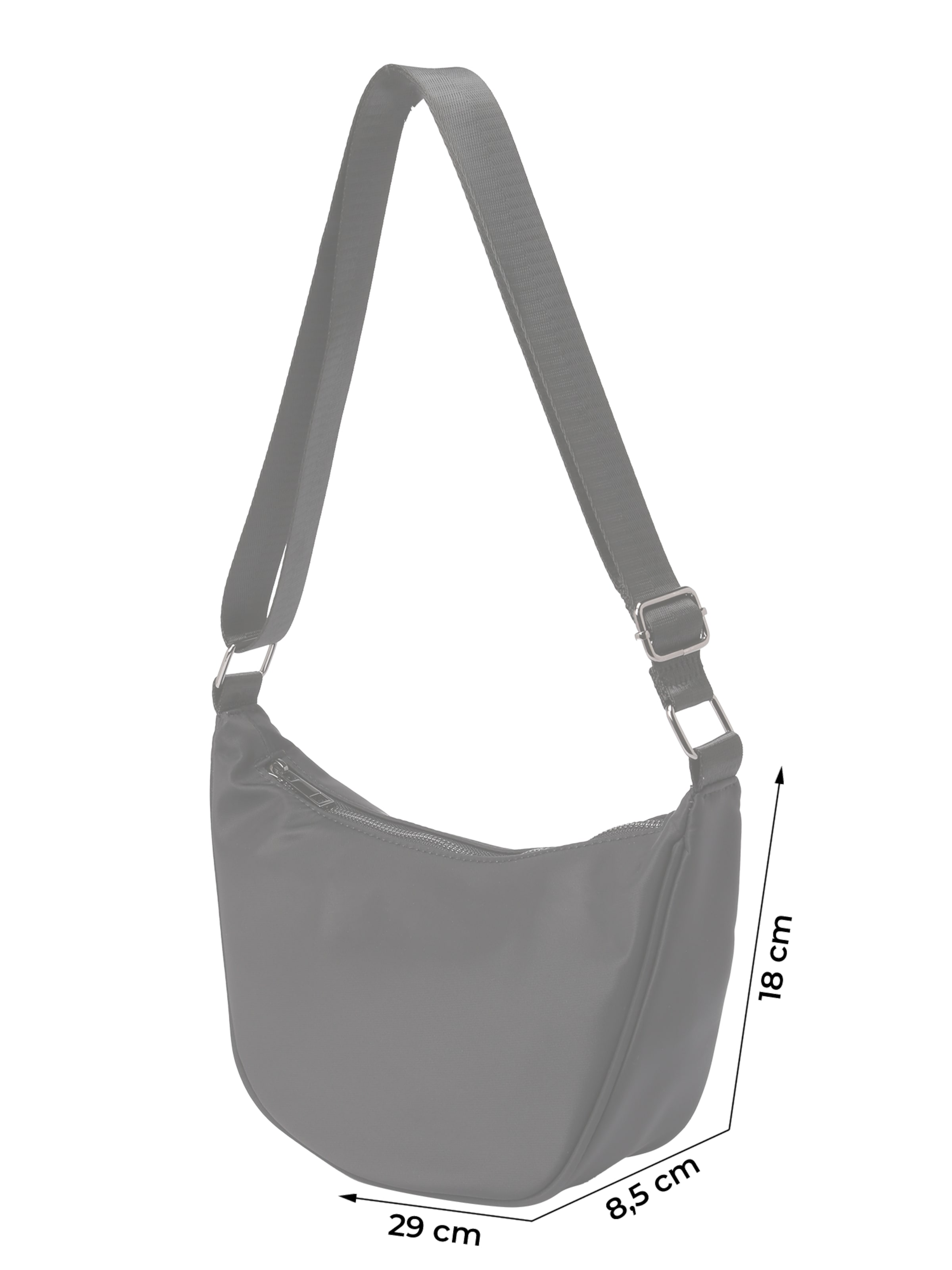 ABOUT YOU Schoudertas 'Denny Bag' heren schwarz one_size