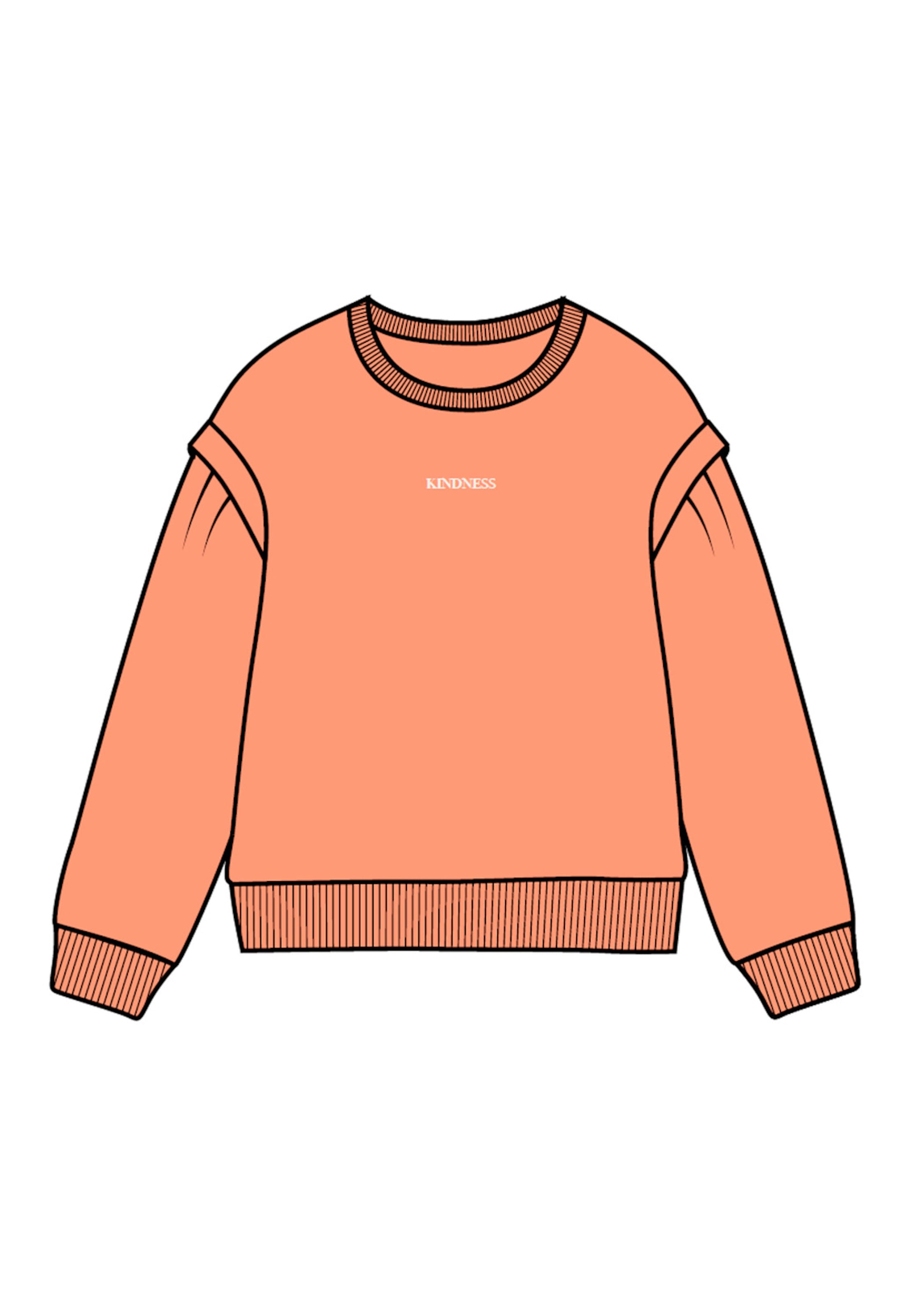 Name It Sweat-Shirt 'nkfhoway' 116 Orange
