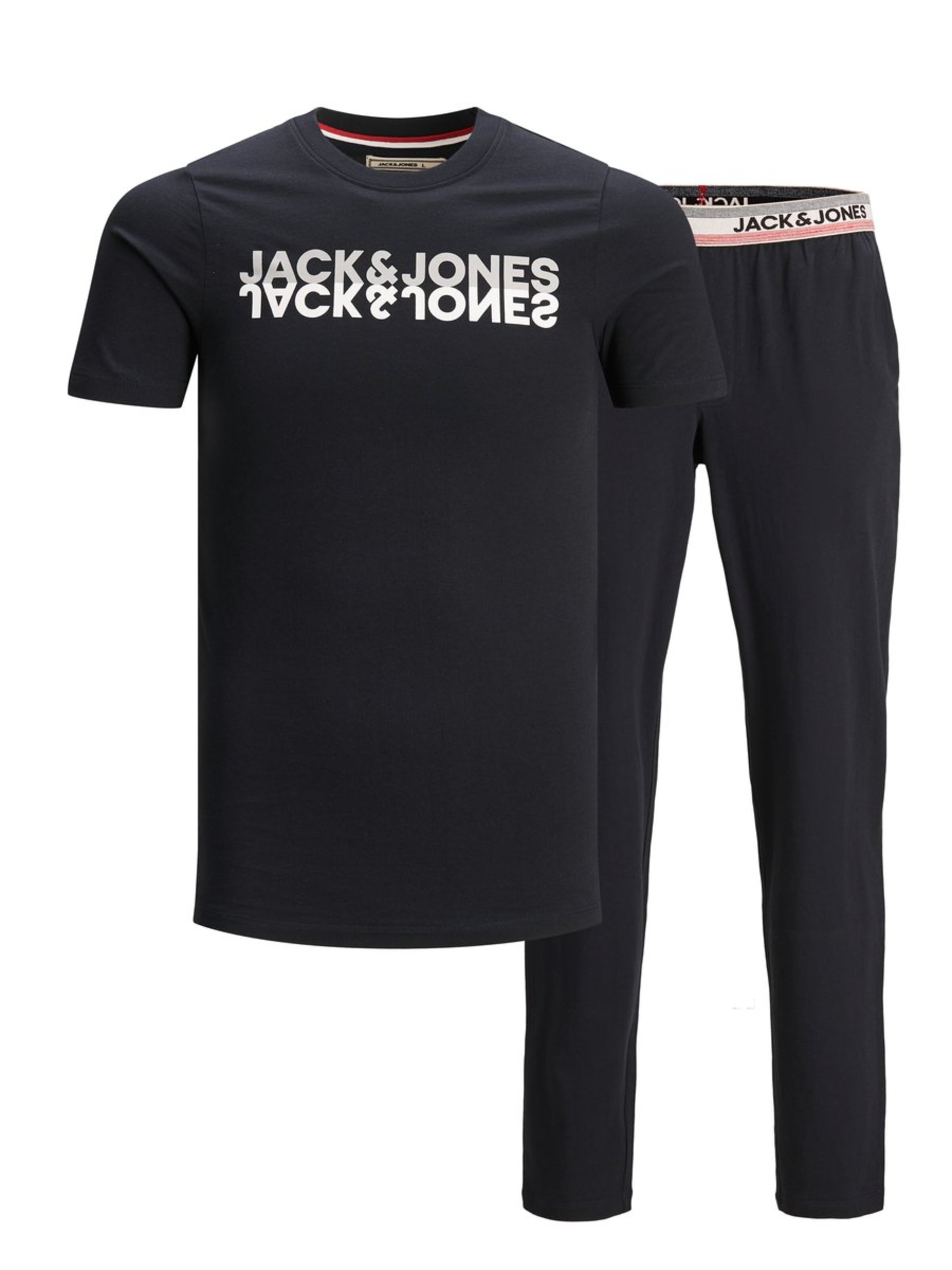 Jack & Jones Pyjama Long S Noir