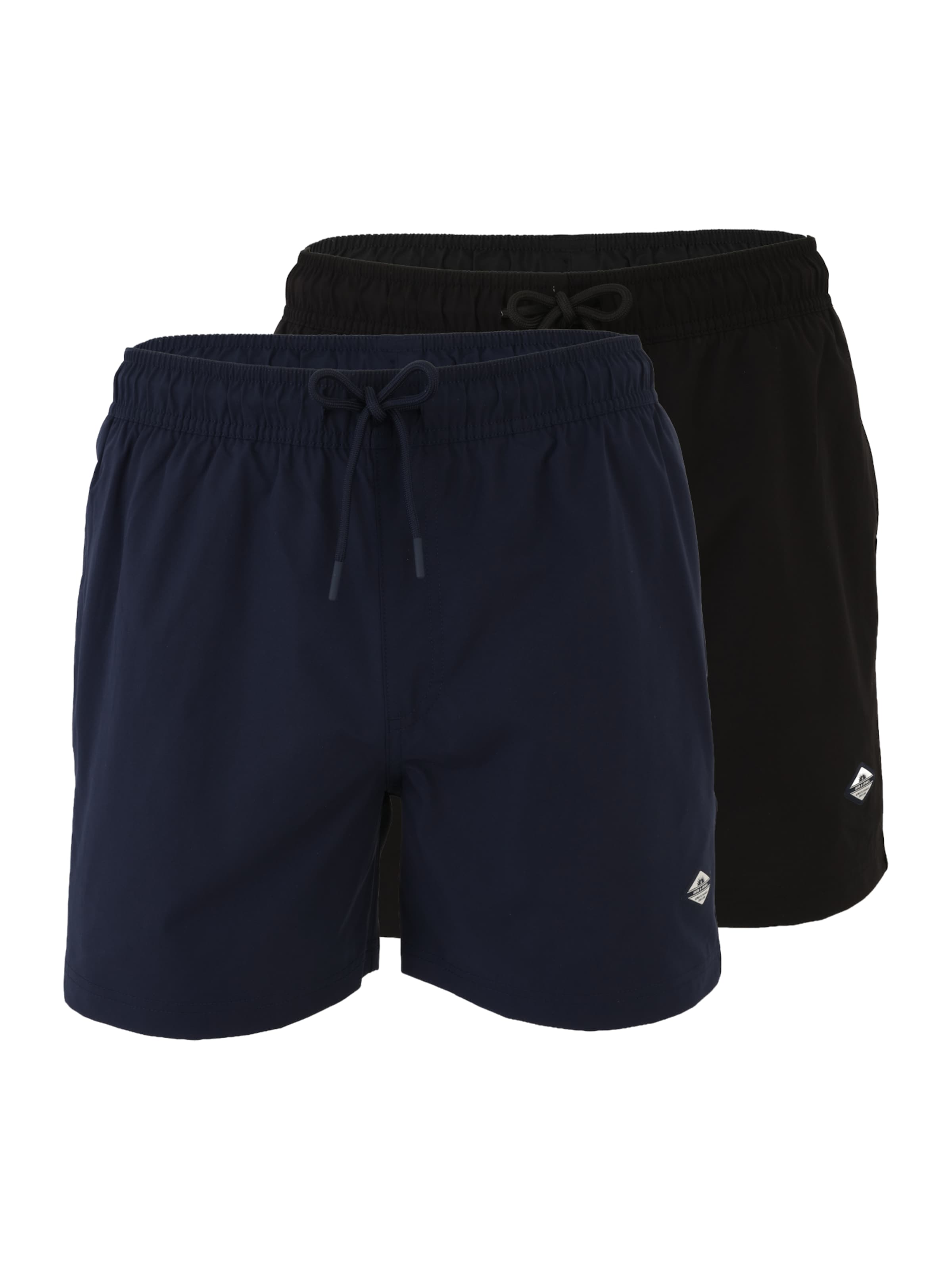 JACK & JONES Plavecké šortky 'JPSTMAUI TROPIC' muzi modrá xs